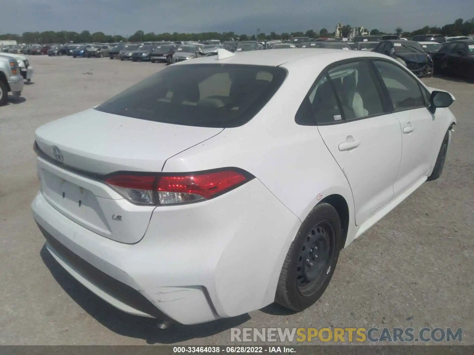 4 Photograph of a damaged car JTDEPMAE2MJ159248 TOYOTA COROLLA 2021