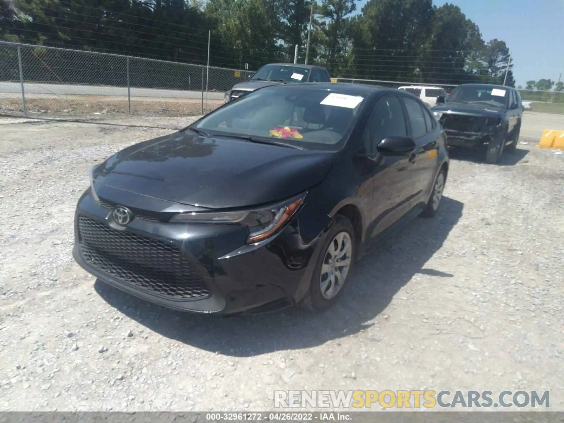 2 Photograph of a damaged car JTDEPMAE2MJ159380 TOYOTA COROLLA 2021