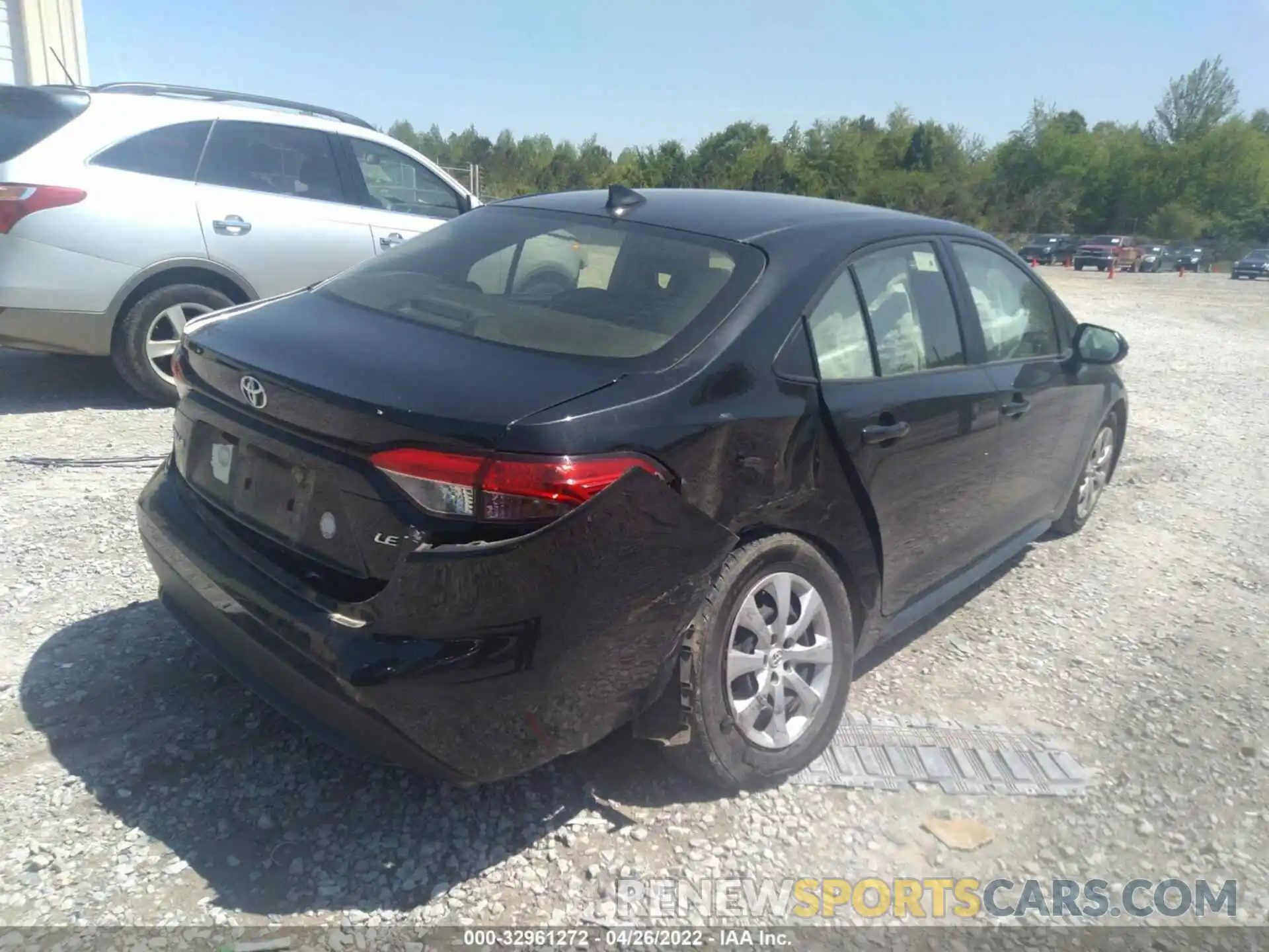 4 Photograph of a damaged car JTDEPMAE2MJ159380 TOYOTA COROLLA 2021