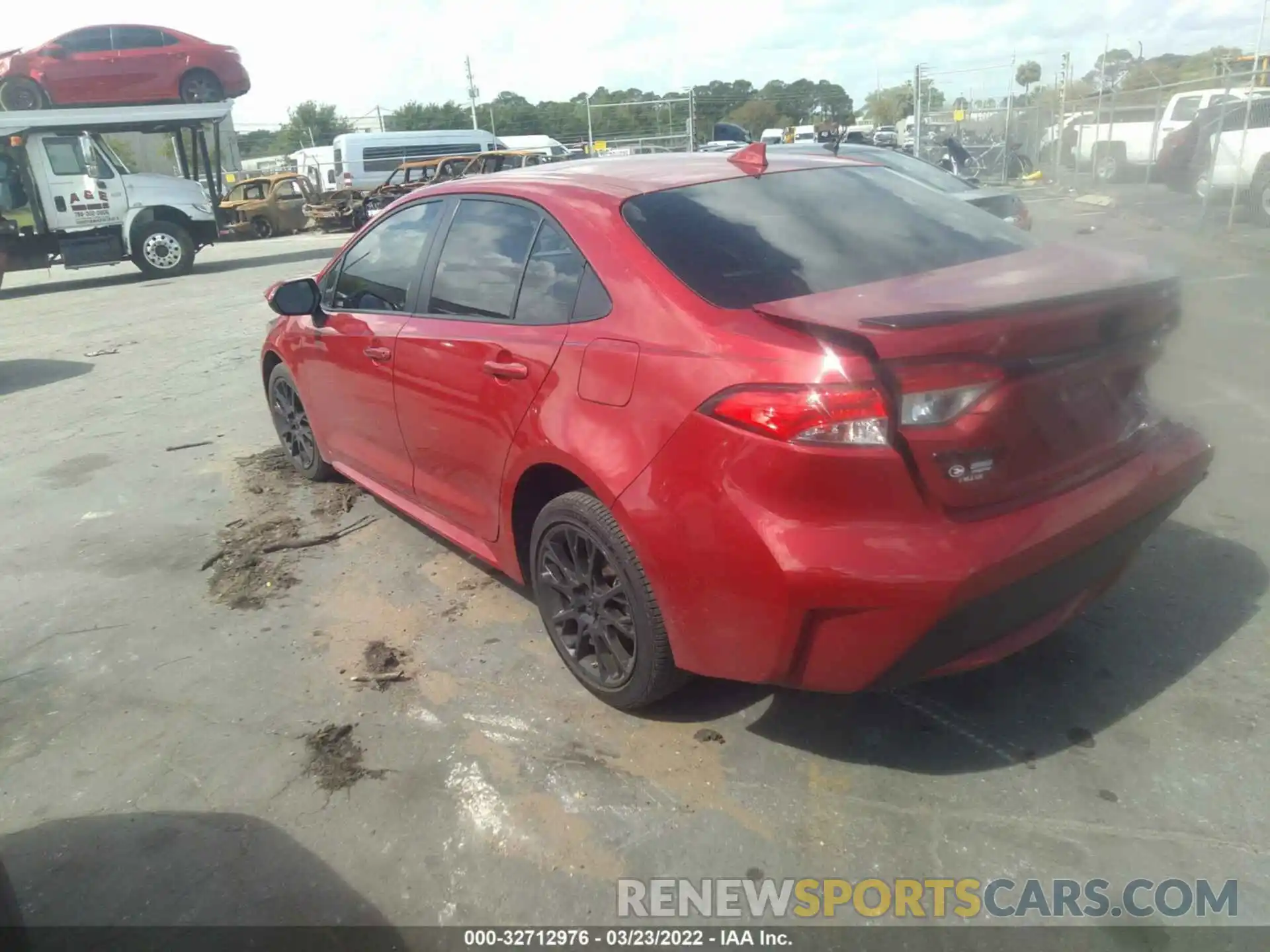 3 Photograph of a damaged car JTDEPMAE2MJ159671 TOYOTA COROLLA 2021