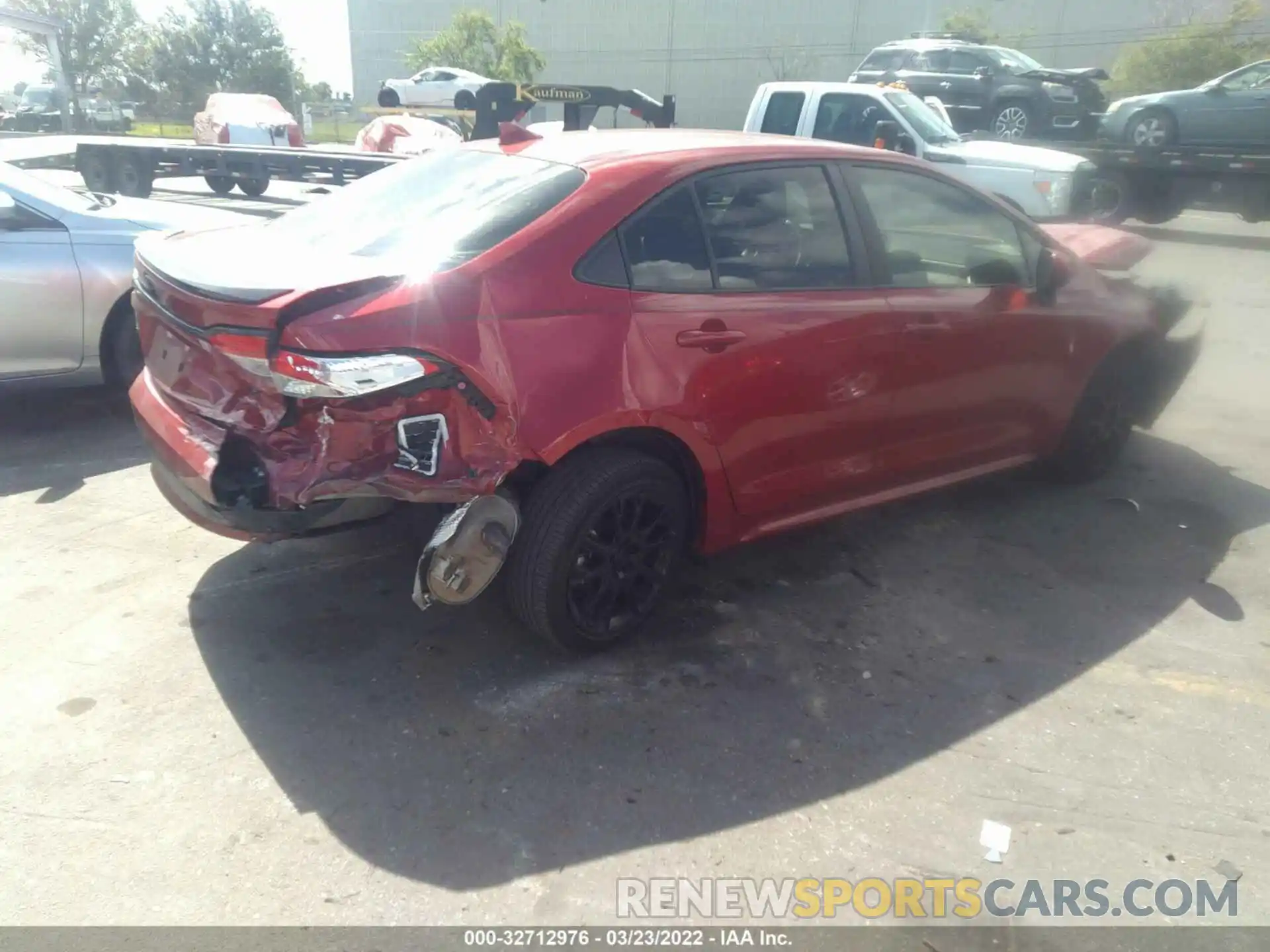 4 Photograph of a damaged car JTDEPMAE2MJ159671 TOYOTA COROLLA 2021