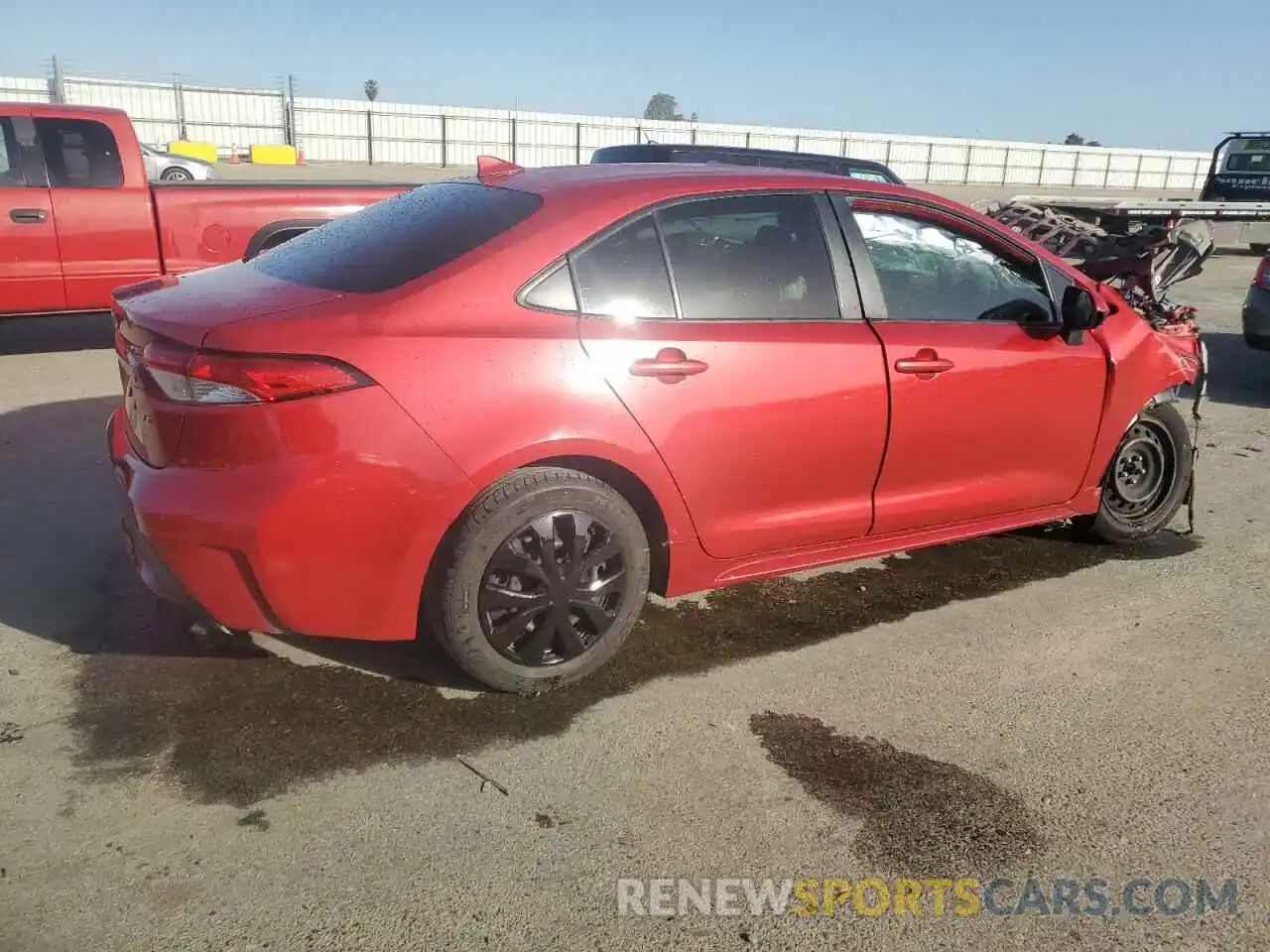 3 Photograph of a damaged car JTDEPMAE2MJ160237 TOYOTA COROLLA 2021