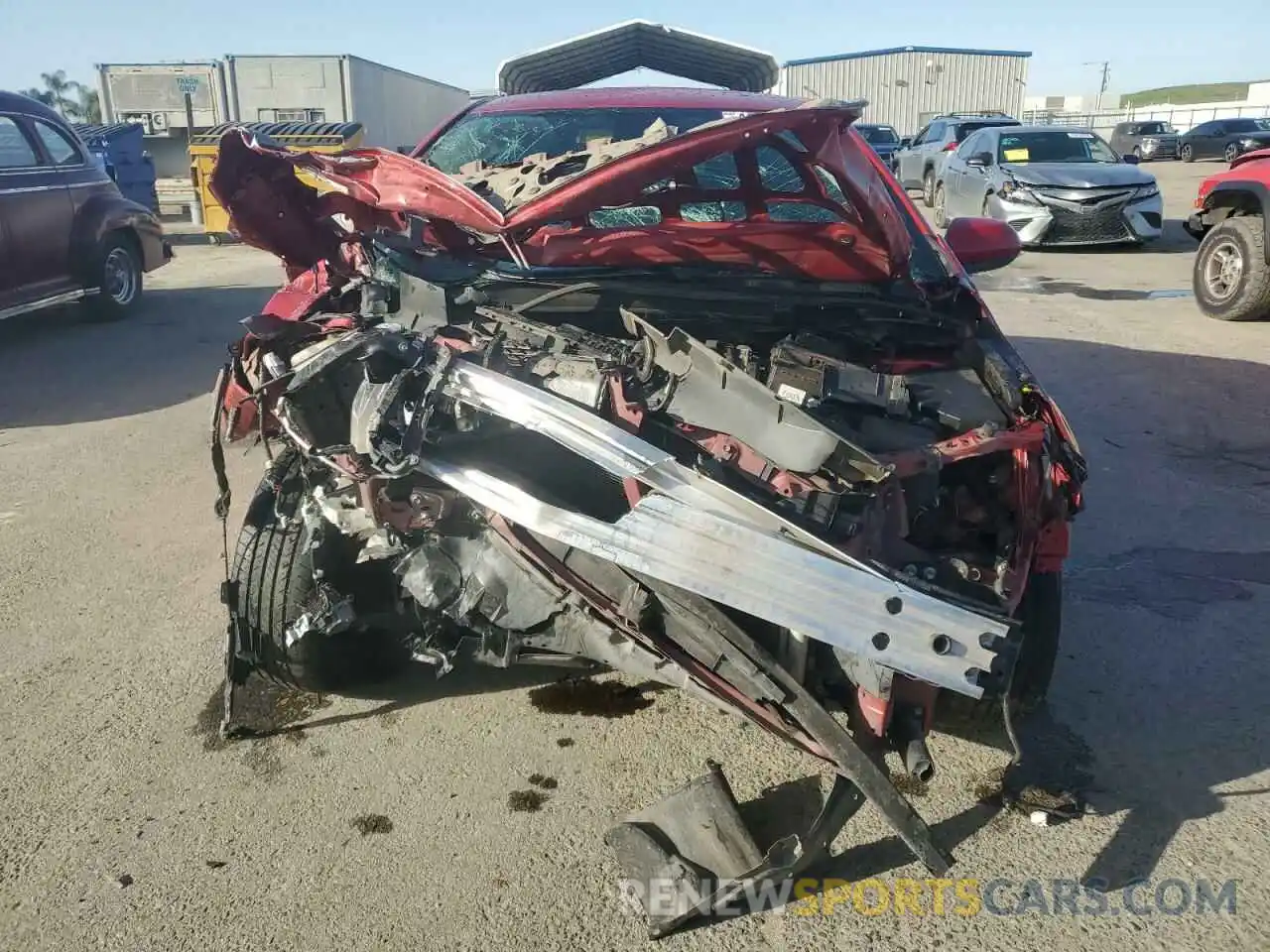 5 Photograph of a damaged car JTDEPMAE2MJ160237 TOYOTA COROLLA 2021