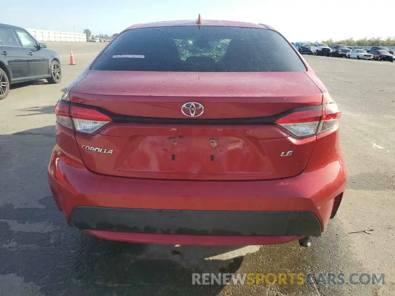 6 Photograph of a damaged car JTDEPMAE2MJ160237 TOYOTA COROLLA 2021