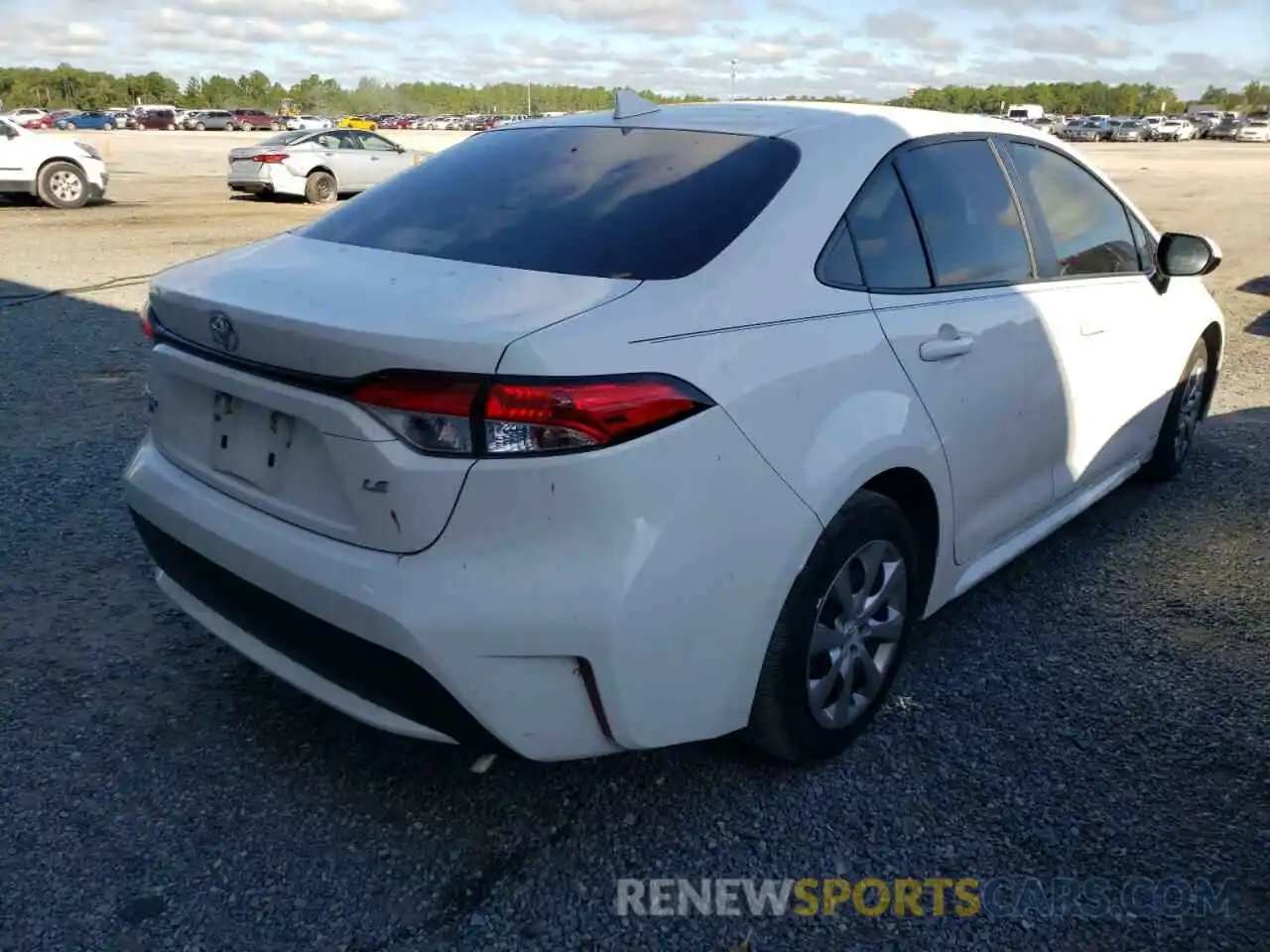 4 Photograph of a damaged car JTDEPMAE2MJ160352 TOYOTA COROLLA 2021