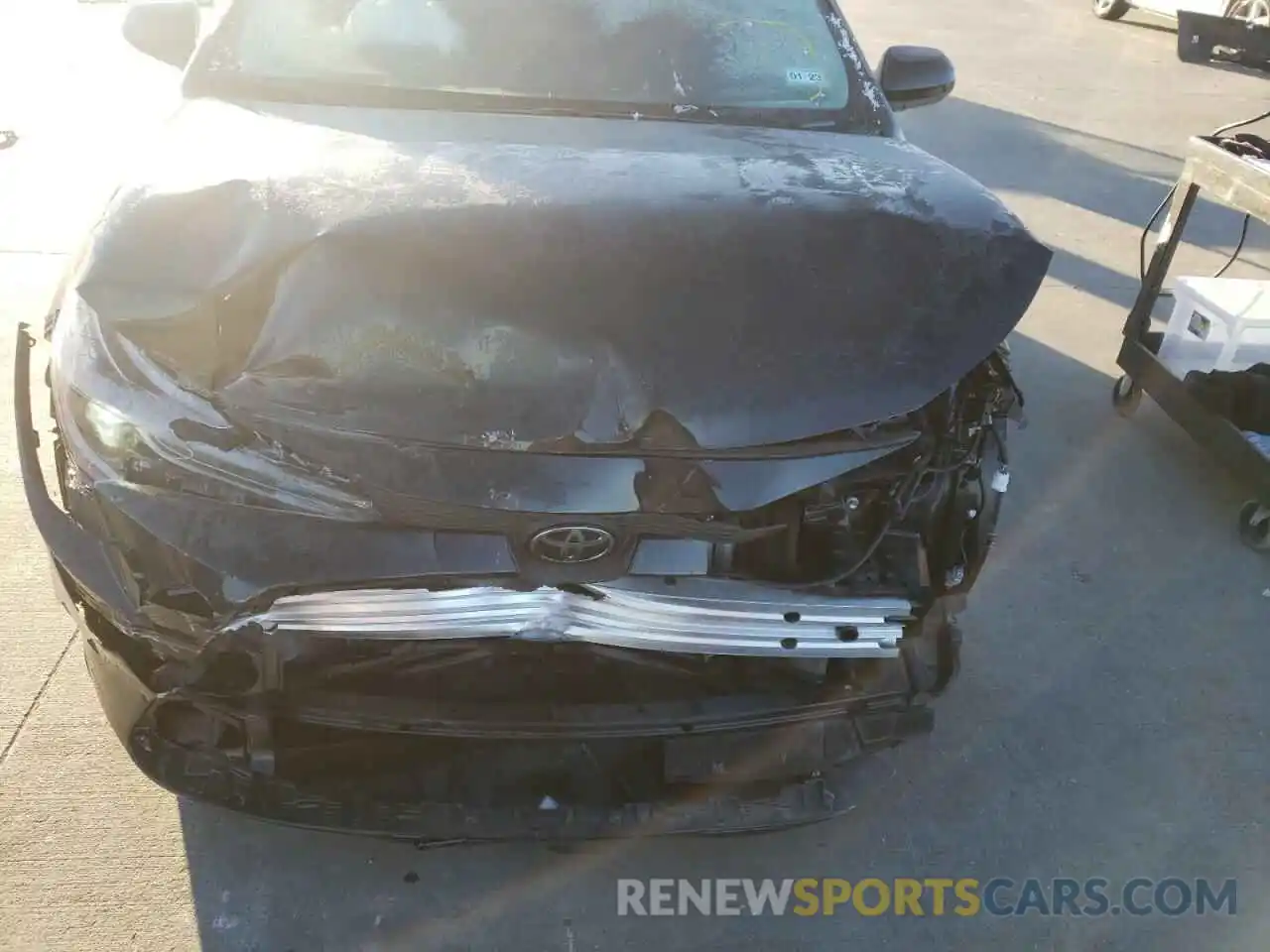 9 Photograph of a damaged car JTDEPMAE2MJ161999 TOYOTA COROLLA 2021