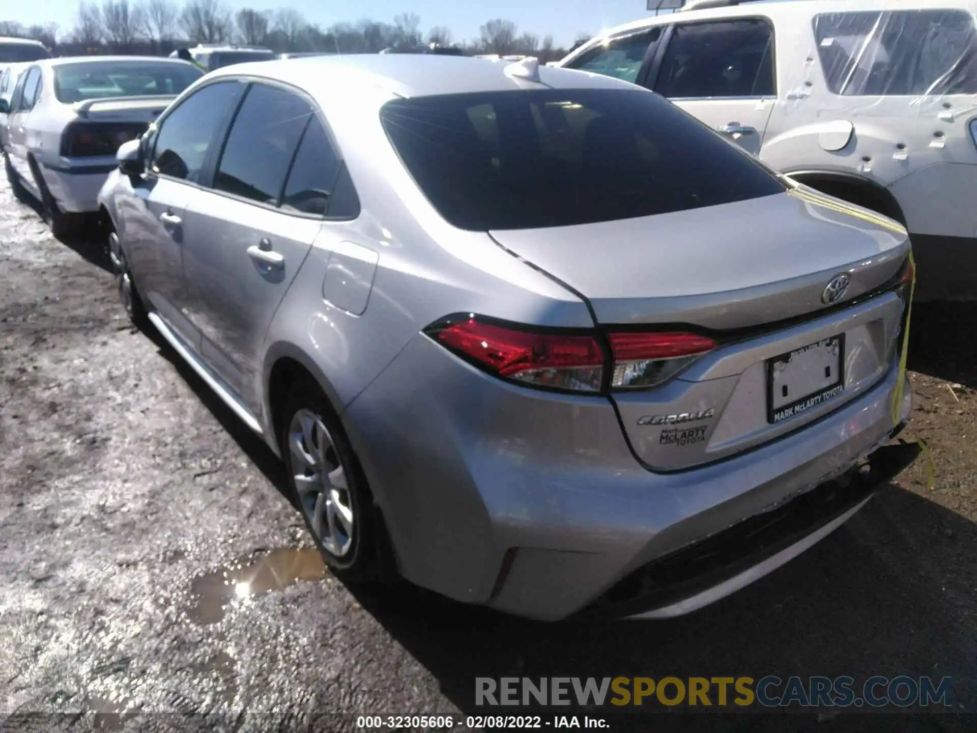 3 Photograph of a damaged car JTDEPMAE2MJ163302 TOYOTA COROLLA 2021