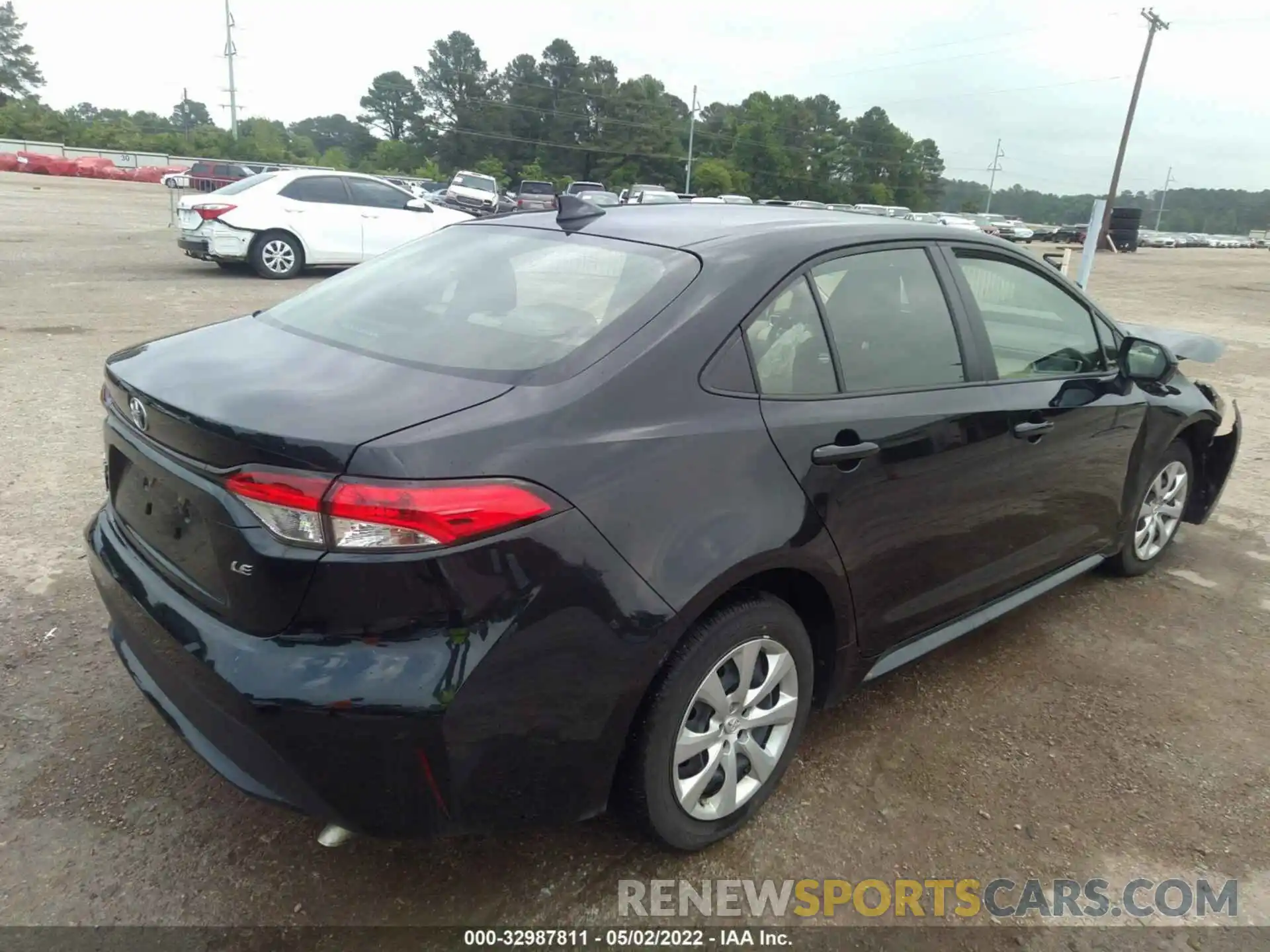 4 Photograph of a damaged car JTDEPMAE2MJ164997 TOYOTA COROLLA 2021