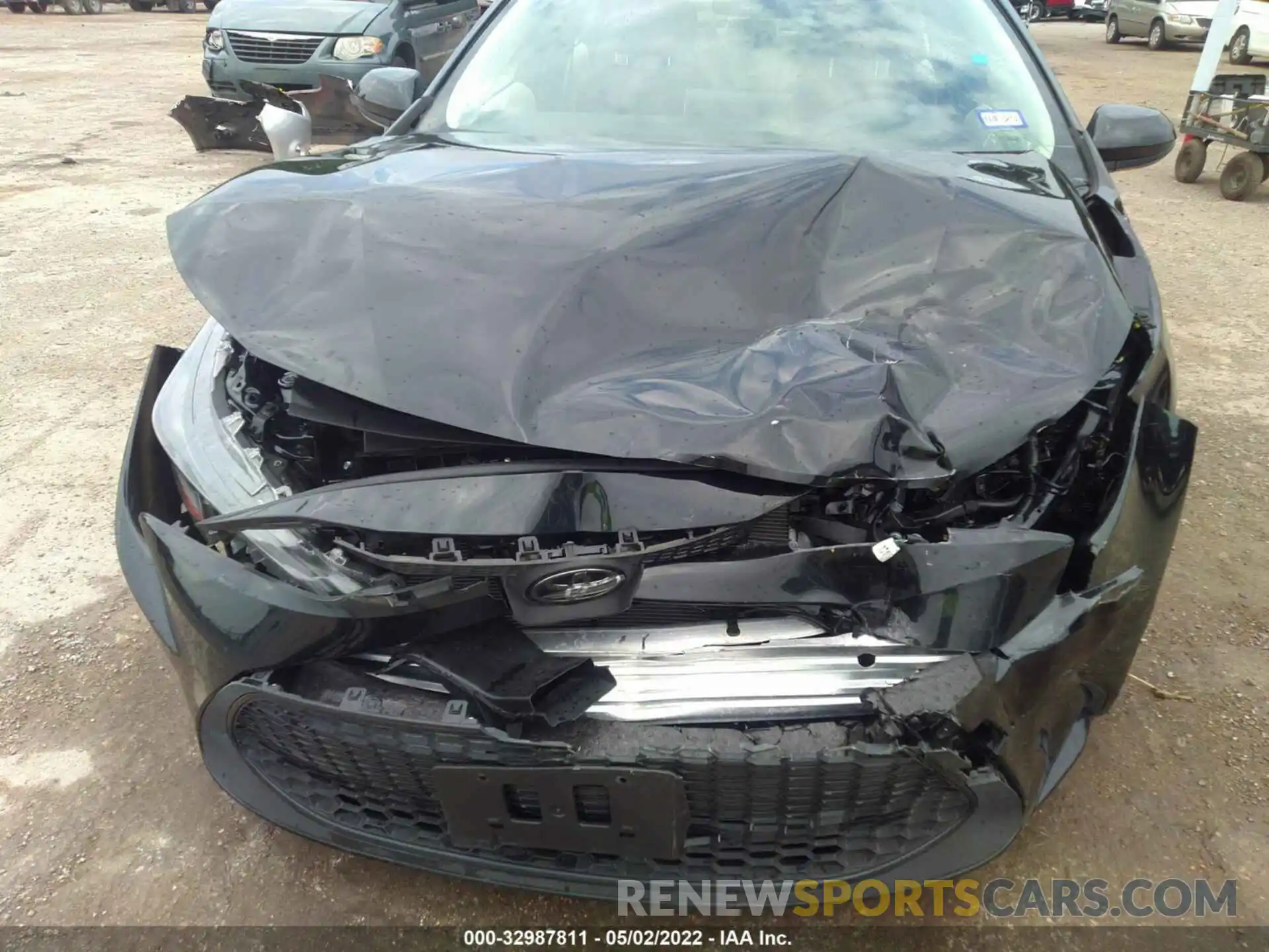 6 Photograph of a damaged car JTDEPMAE2MJ164997 TOYOTA COROLLA 2021