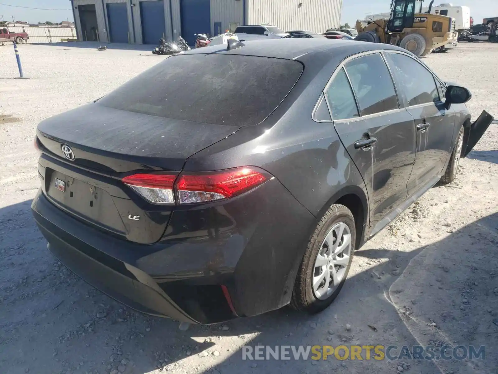 4 Photograph of a damaged car JTDEPMAE2MJ167236 TOYOTA COROLLA 2021