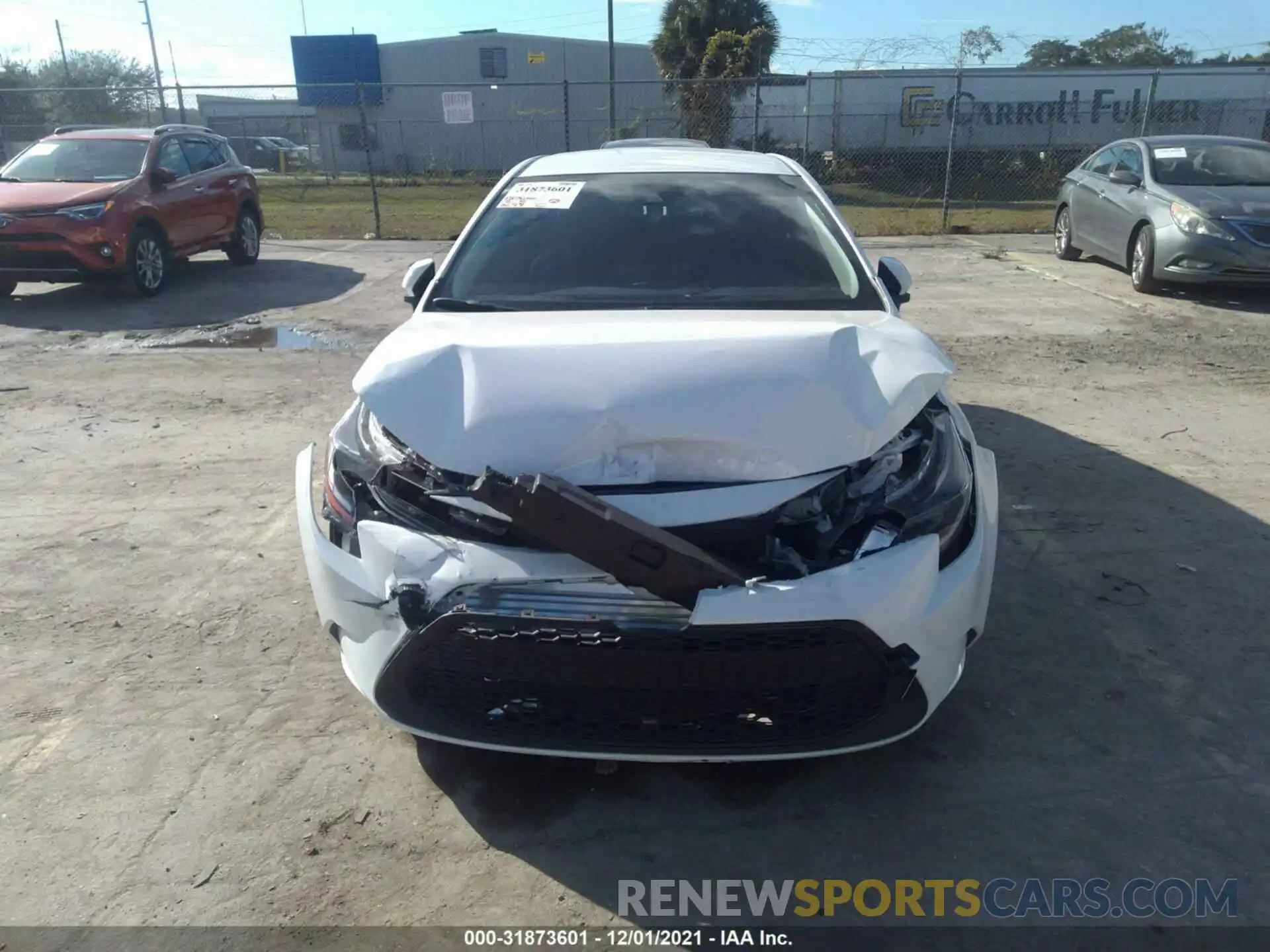 6 Photograph of a damaged car JTDEPMAE2MJ170170 TOYOTA COROLLA 2021