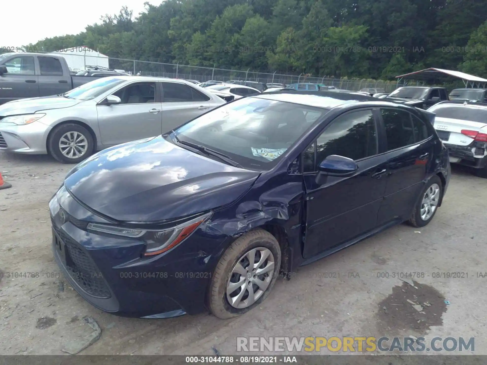 2 Photograph of a damaged car JTDEPMAE2MJ170816 TOYOTA COROLLA 2021