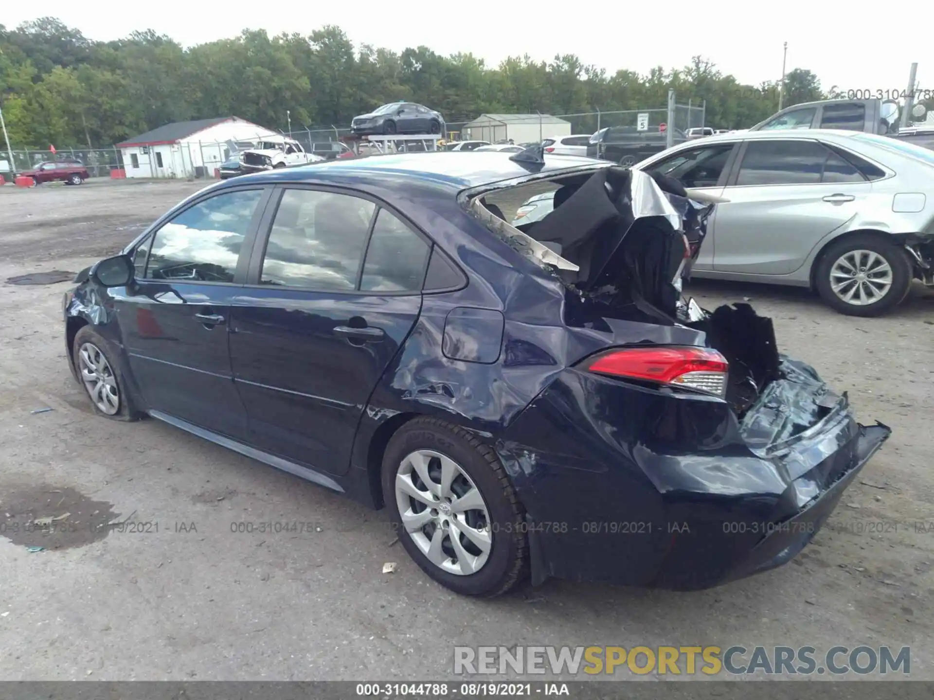 3 Photograph of a damaged car JTDEPMAE2MJ170816 TOYOTA COROLLA 2021