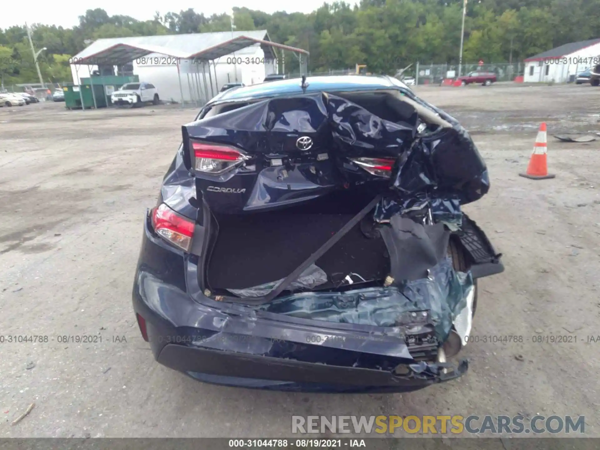 6 Photograph of a damaged car JTDEPMAE2MJ170816 TOYOTA COROLLA 2021