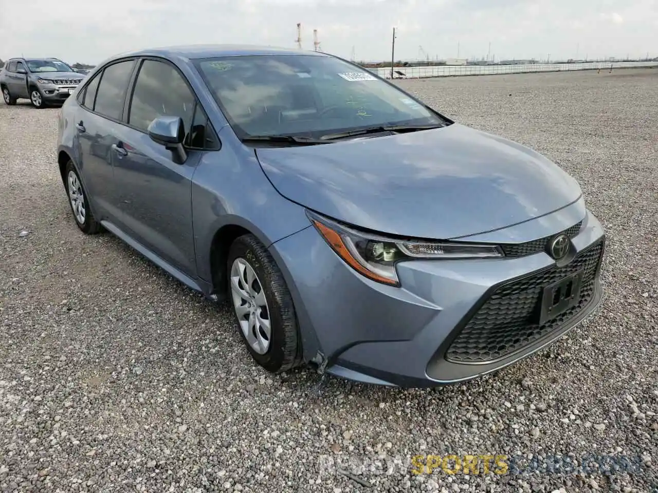 1 Photograph of a damaged car JTDEPMAE2MJ171769 TOYOTA COROLLA 2021