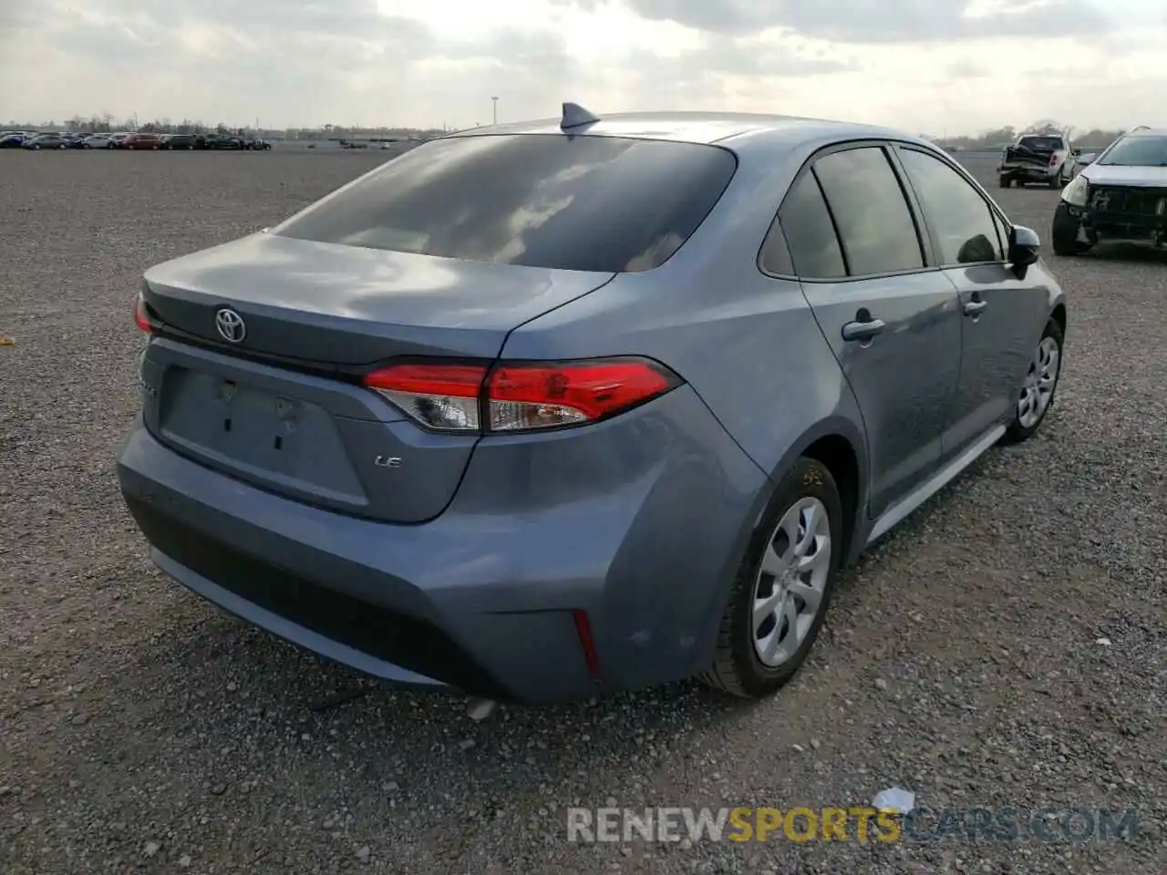 4 Photograph of a damaged car JTDEPMAE2MJ171769 TOYOTA COROLLA 2021