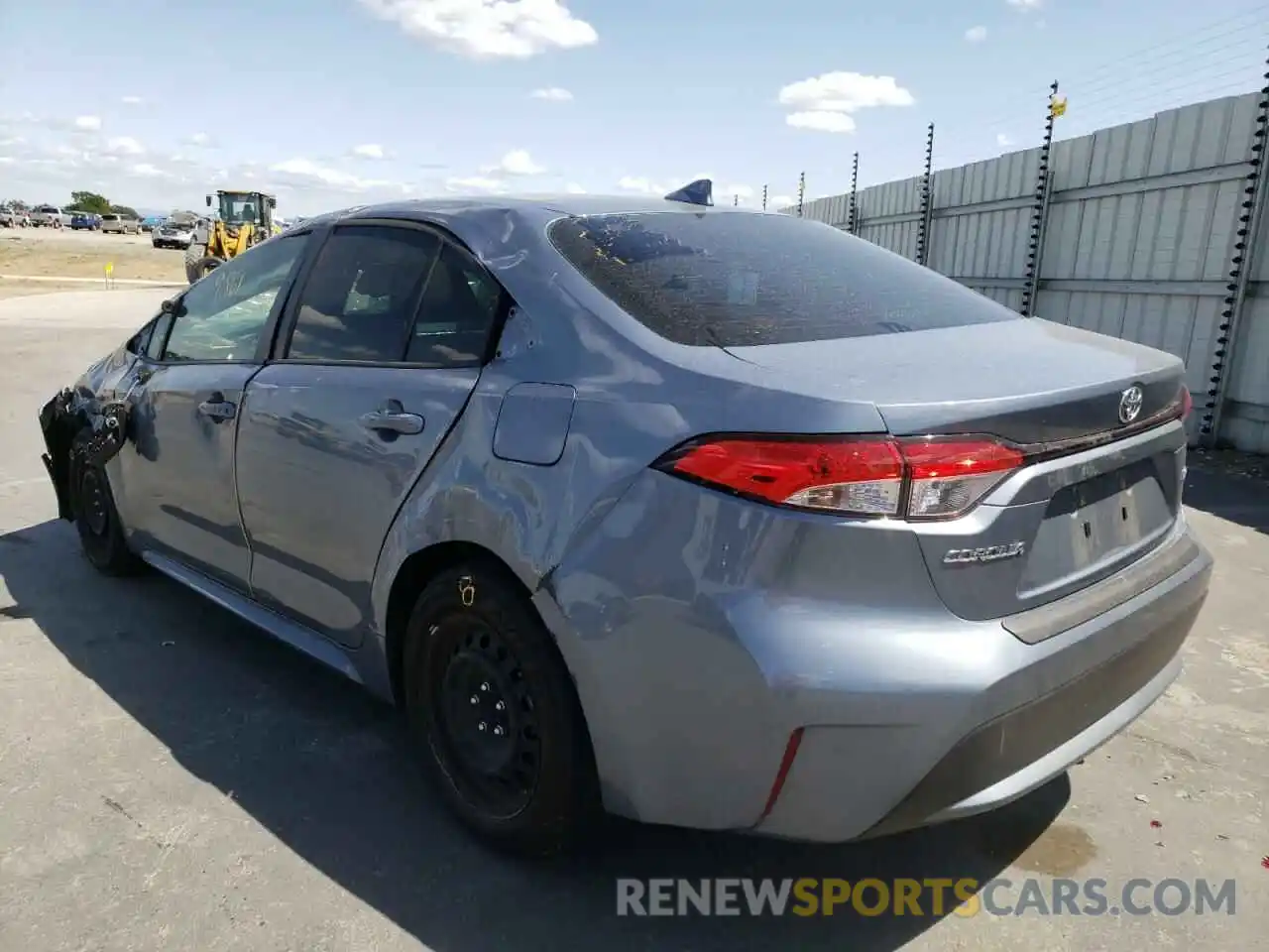 3 Photograph of a damaged car JTDEPMAE2MJ172050 TOYOTA COROLLA 2021