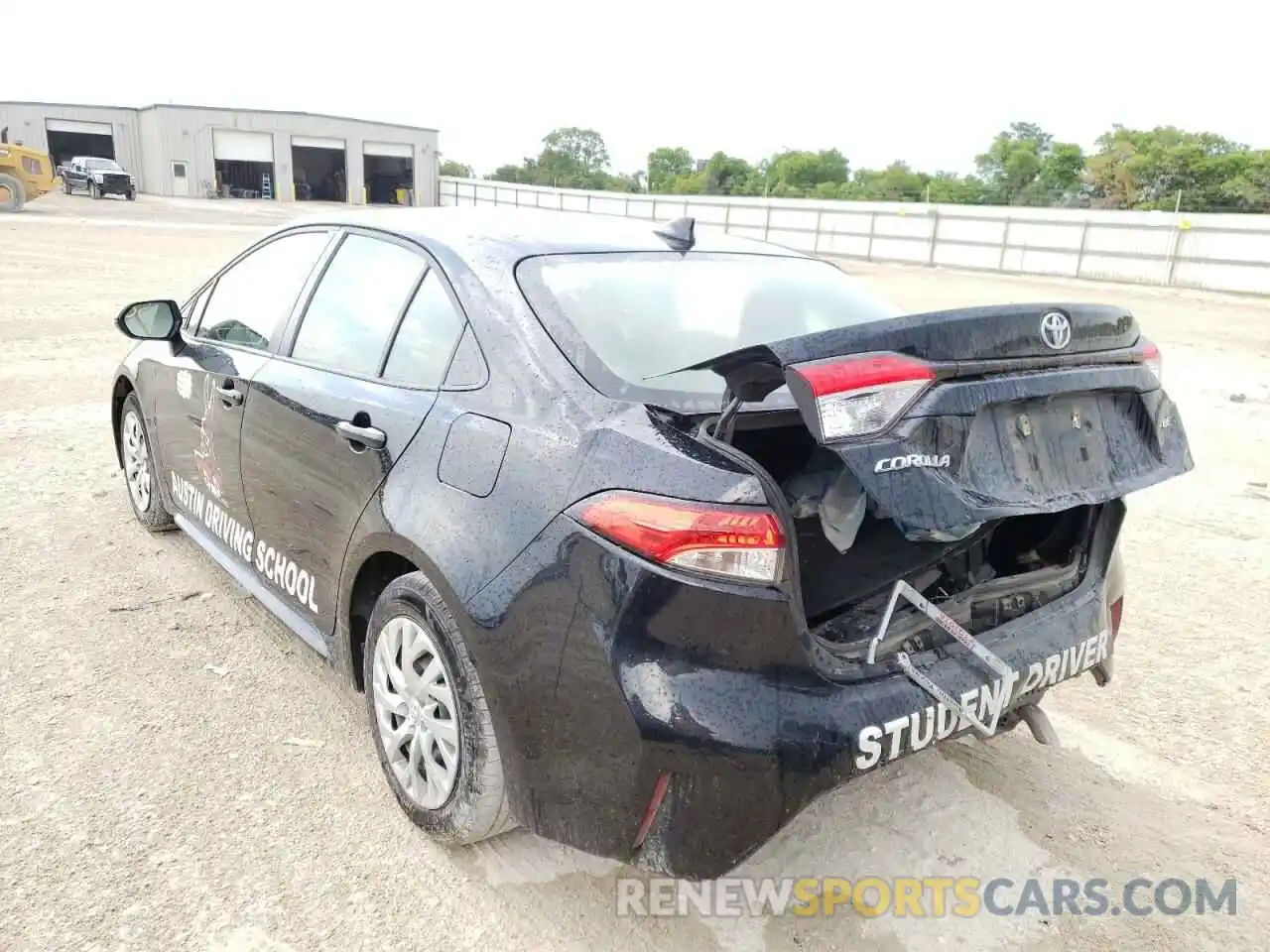 3 Photograph of a damaged car JTDEPMAE2MJ172968 TOYOTA COROLLA 2021