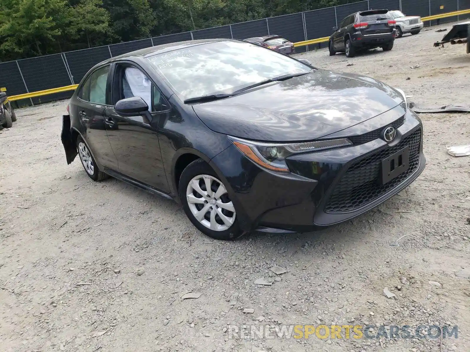 1 Photograph of a damaged car JTDEPMAE2MJ172985 TOYOTA COROLLA 2021