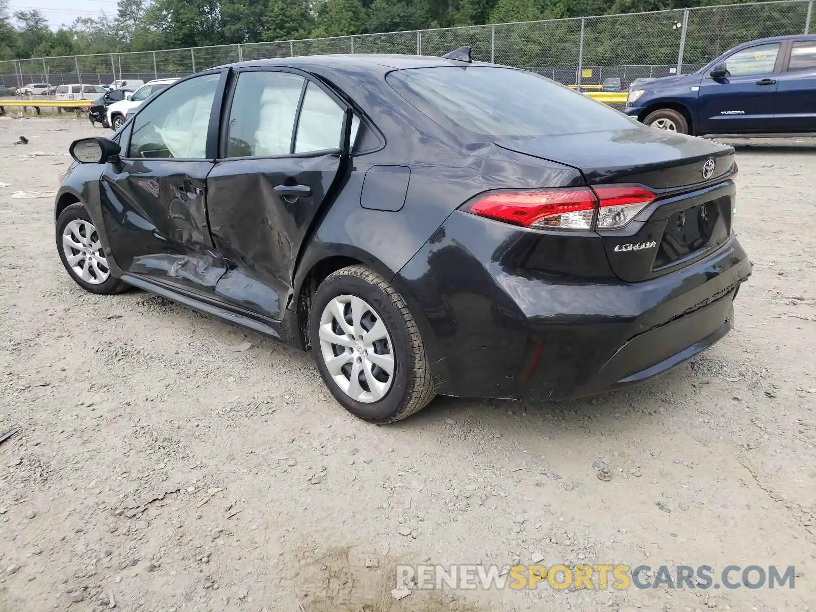 3 Photograph of a damaged car JTDEPMAE2MJ172985 TOYOTA COROLLA 2021