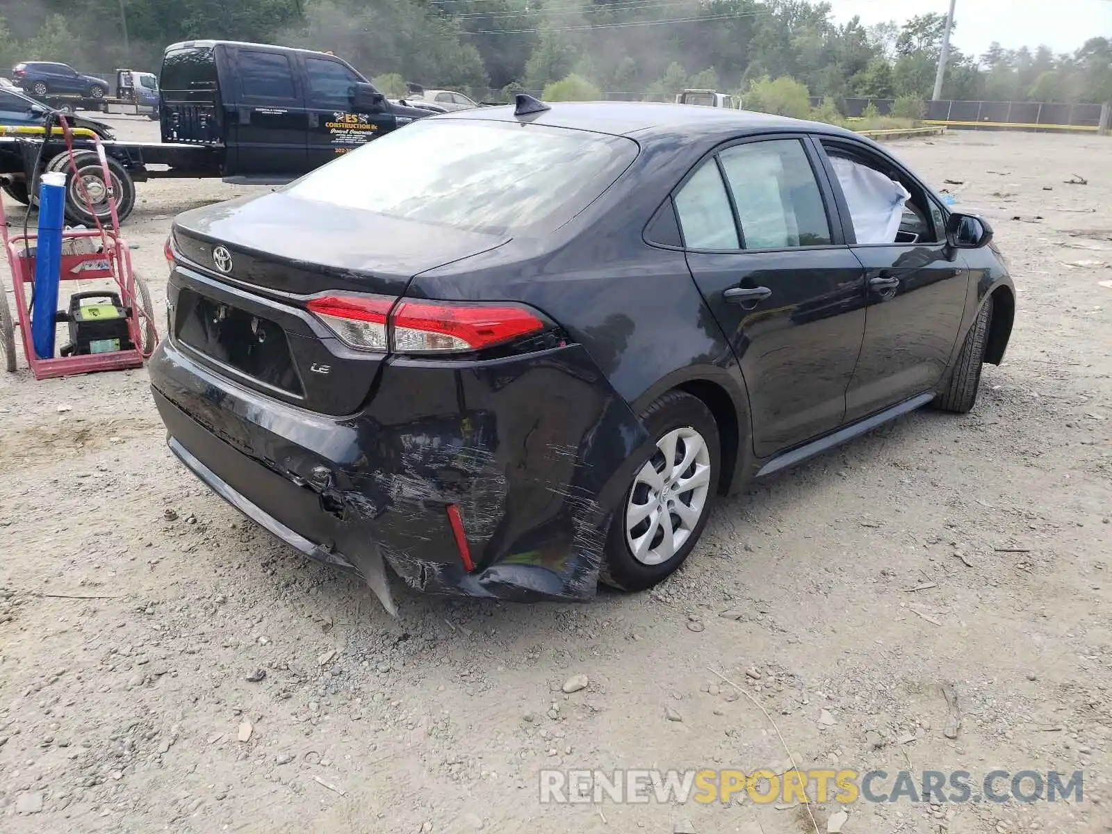 4 Photograph of a damaged car JTDEPMAE2MJ172985 TOYOTA COROLLA 2021