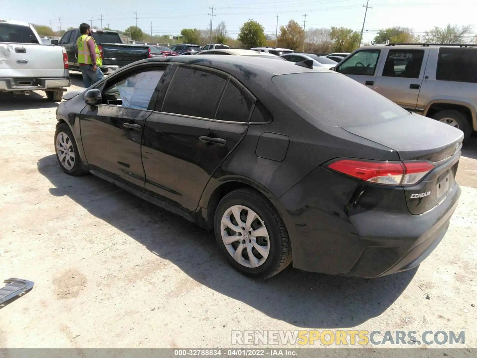 3 Photograph of a damaged car JTDEPMAE2MJ174512 TOYOTA COROLLA 2021