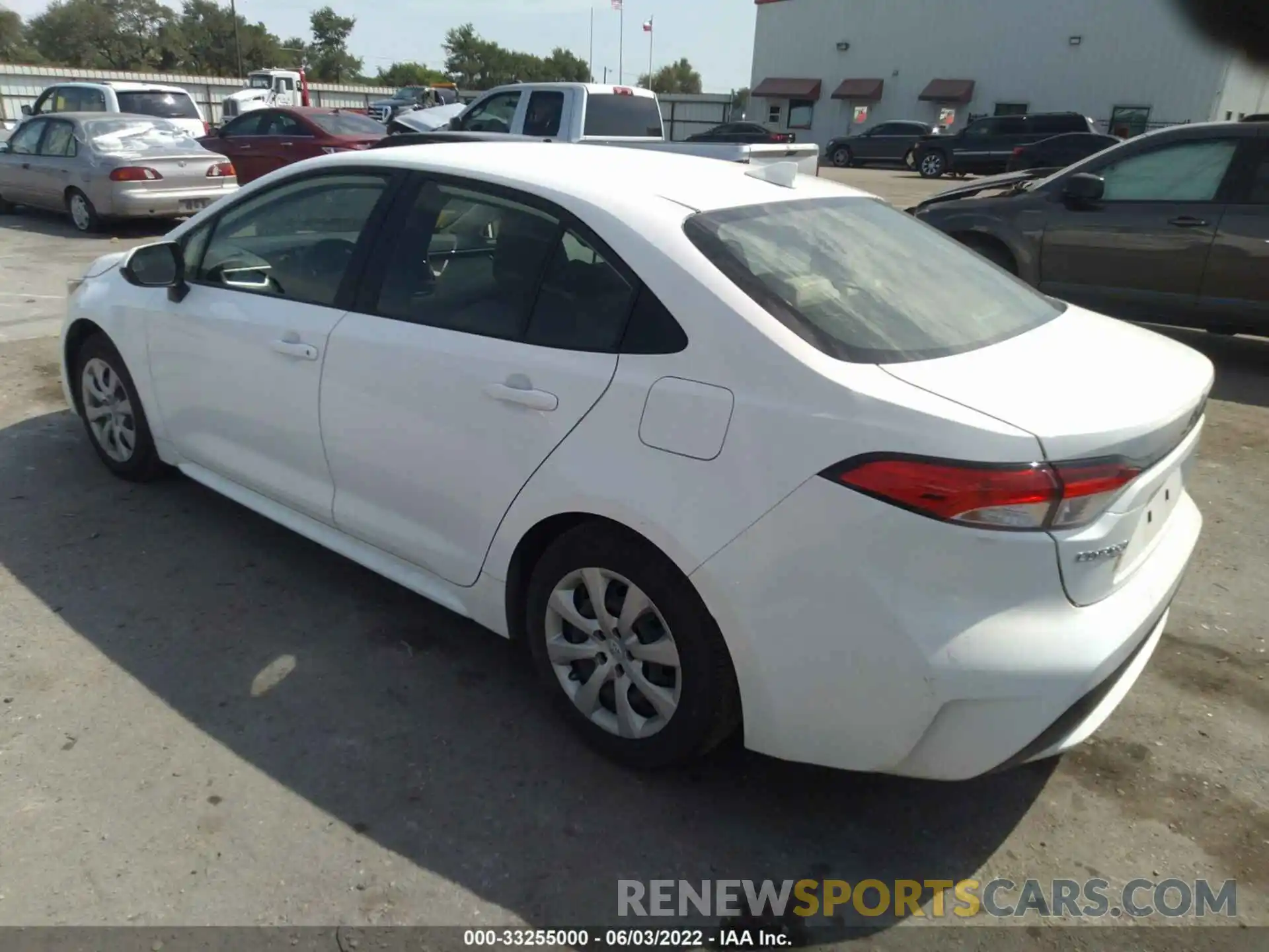 3 Photograph of a damaged car JTDEPMAE2MJ176132 TOYOTA COROLLA 2021