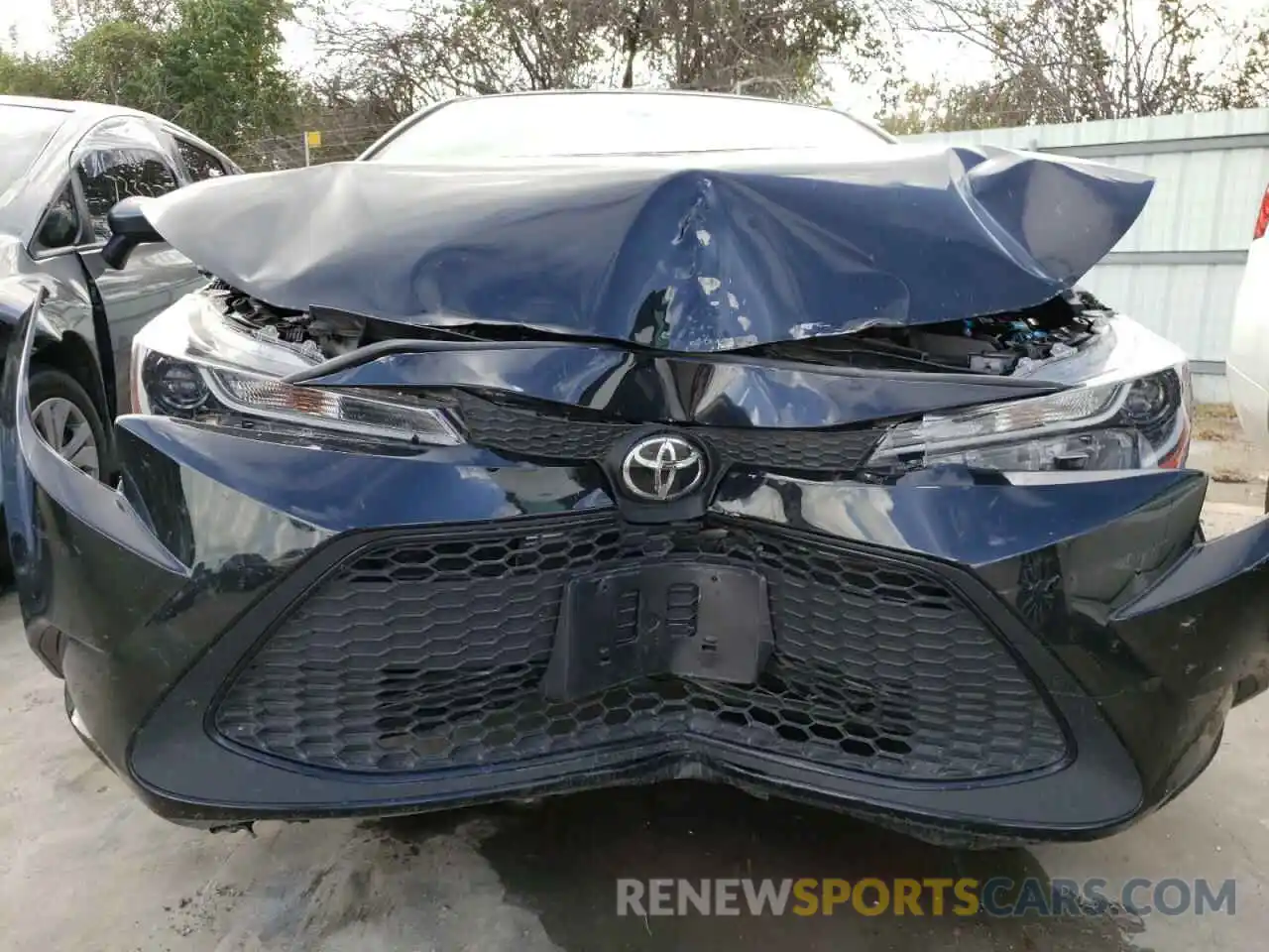 9 Photograph of a damaged car JTDEPMAE2MJ176972 TOYOTA COROLLA 2021