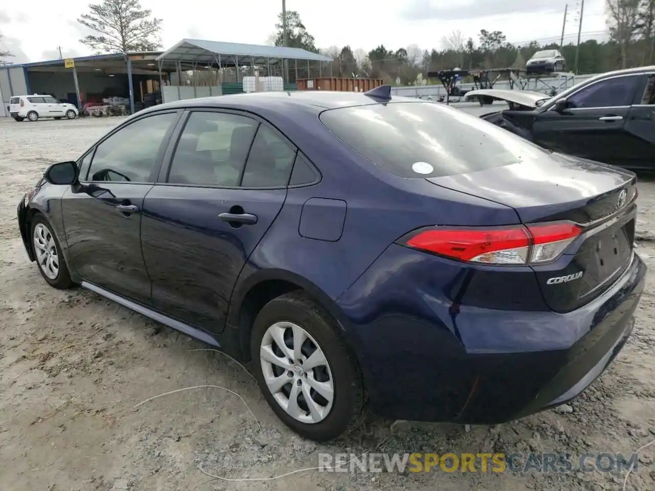 3 Photograph of a damaged car JTDEPMAE2MJ179922 TOYOTA COROLLA 2021