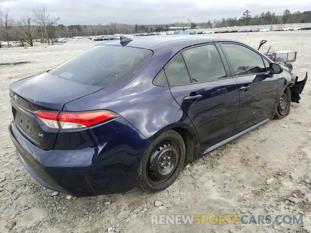 4 Photograph of a damaged car JTDEPMAE2MJ179922 TOYOTA COROLLA 2021