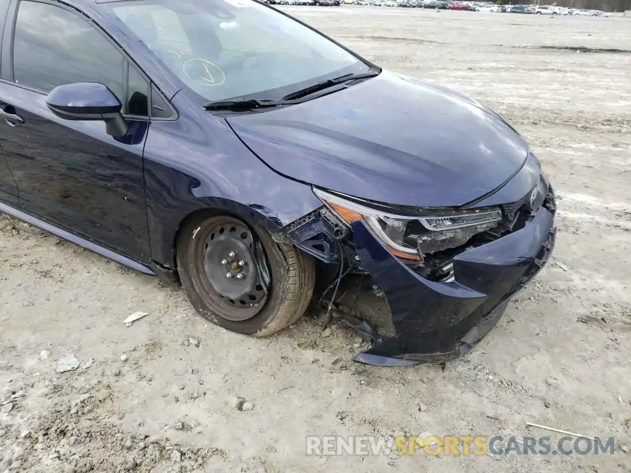 9 Photograph of a damaged car JTDEPMAE2MJ179922 TOYOTA COROLLA 2021