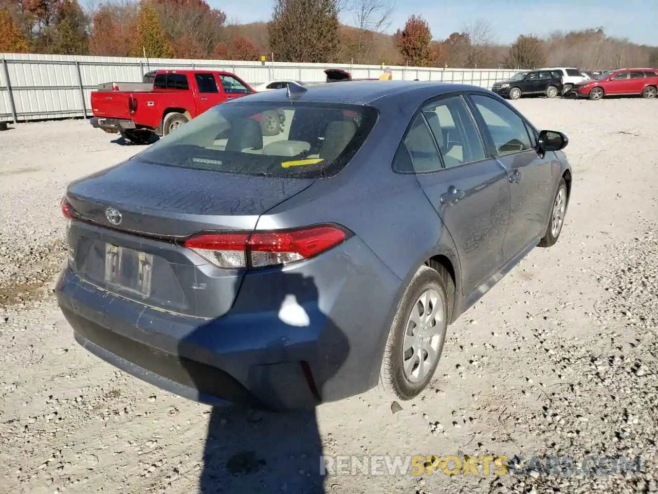 4 Photograph of a damaged car JTDEPMAE2MJ180231 TOYOTA COROLLA 2021