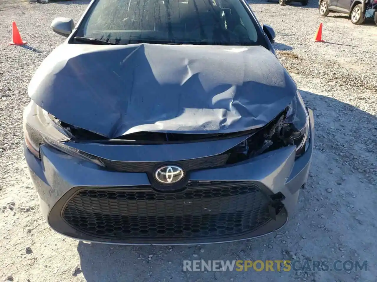 9 Photograph of a damaged car JTDEPMAE2MJ180231 TOYOTA COROLLA 2021