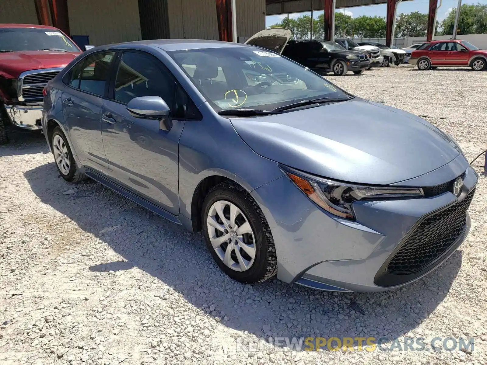 1 Photograph of a damaged car JTDEPMAE2MJ180939 TOYOTA COROLLA 2021