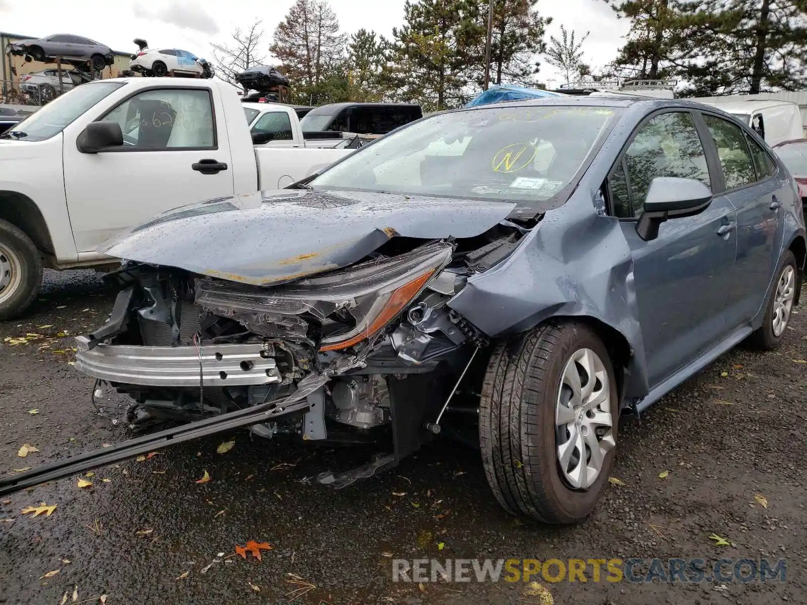 9 Photograph of a damaged car JTDEPMAE2MJ181251 TOYOTA COROLLA 2021