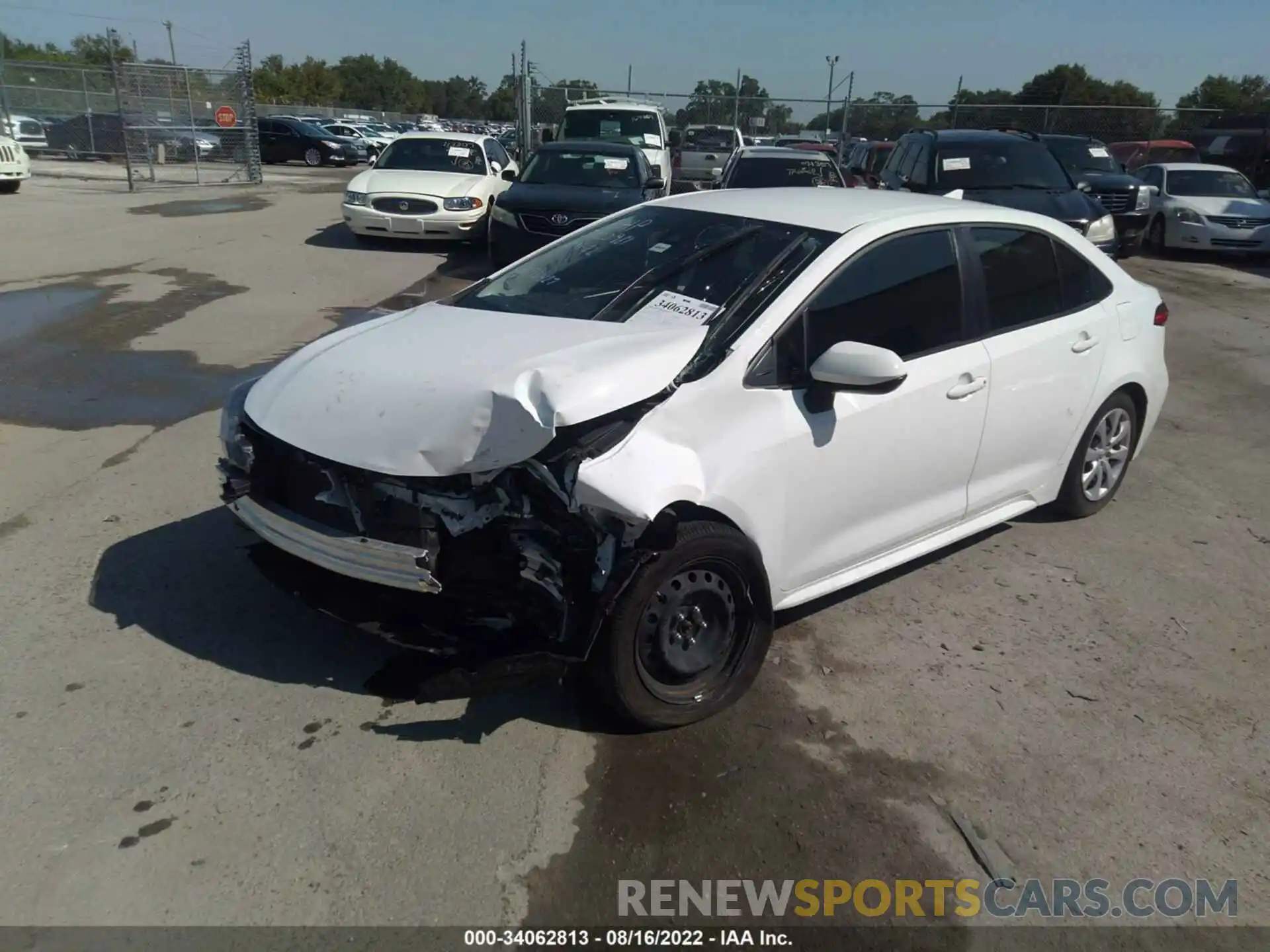 2 Photograph of a damaged car JTDEPMAE2MJ181427 TOYOTA COROLLA 2021