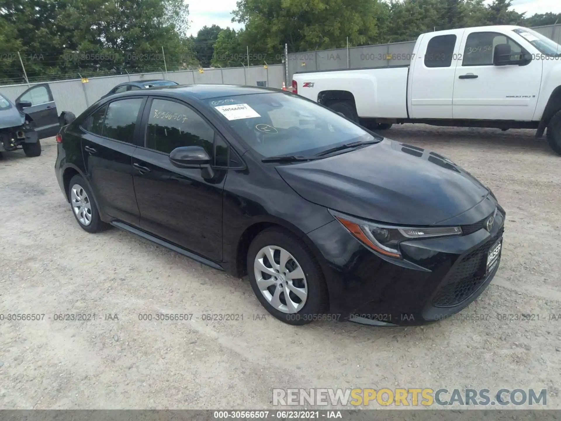 1 Photograph of a damaged car JTDEPMAE2MJ182027 TOYOTA COROLLA 2021