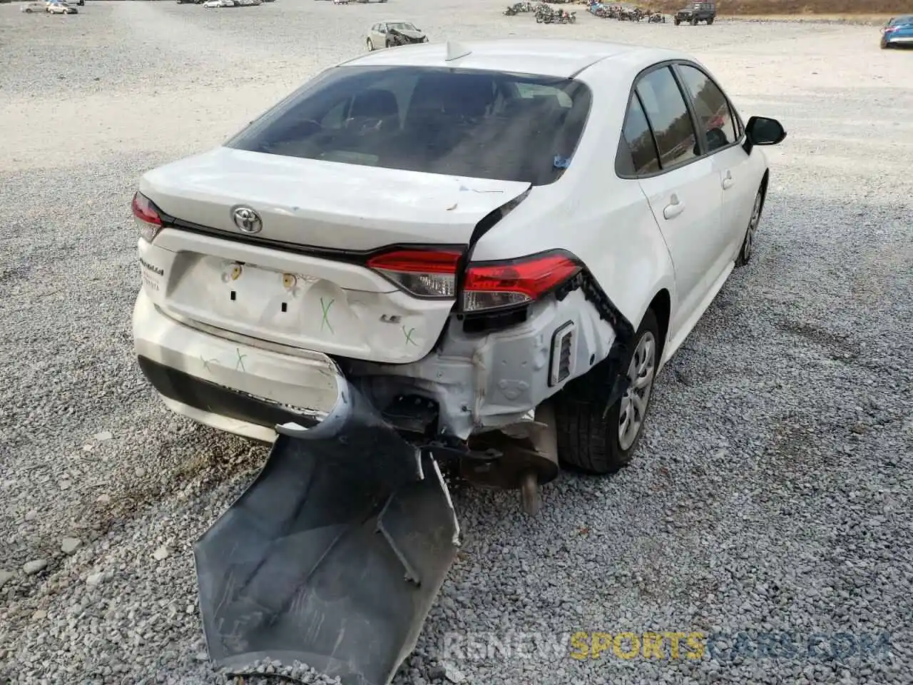 9 Photograph of a damaged car JTDEPMAE2MJ182867 TOYOTA COROLLA 2021