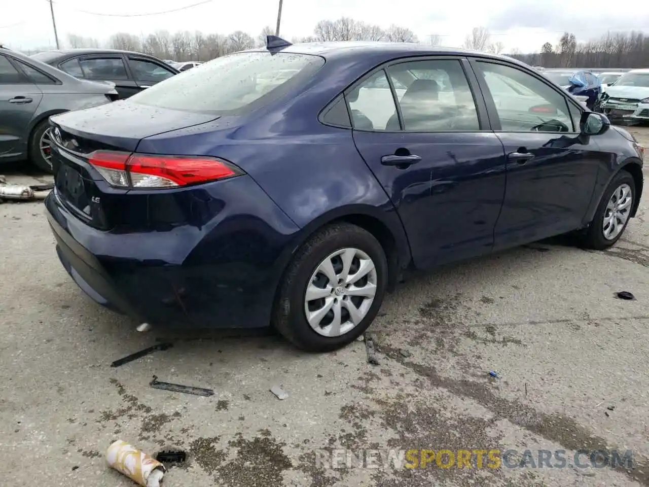 3 Photograph of a damaged car JTDEPMAE2MJ183842 TOYOTA COROLLA 2021