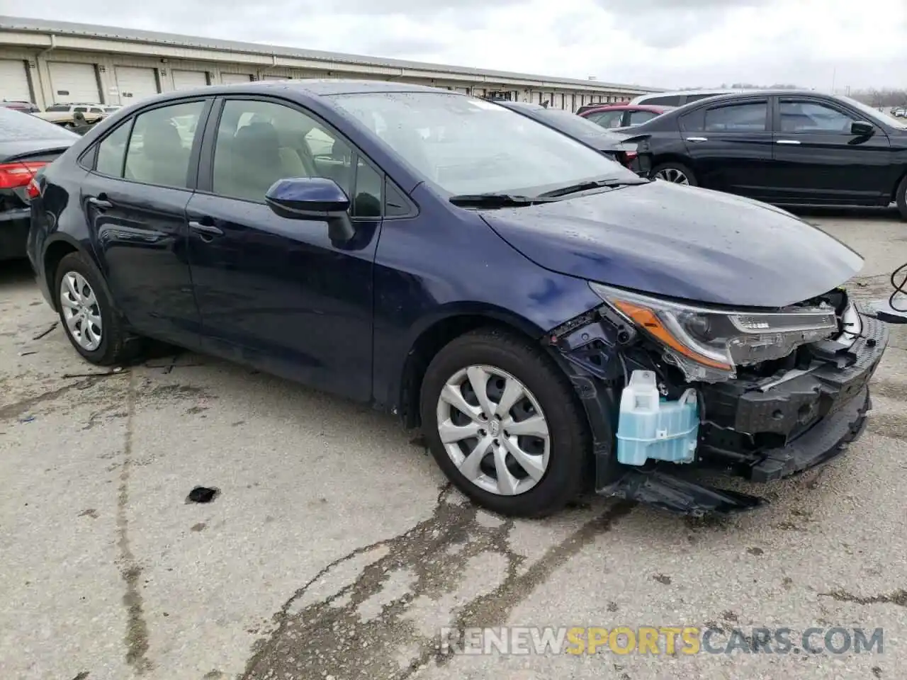 4 Photograph of a damaged car JTDEPMAE2MJ183842 TOYOTA COROLLA 2021