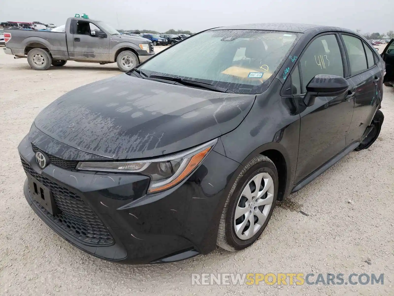 2 Photograph of a damaged car JTDEPMAE2MJ184733 TOYOTA COROLLA 2021