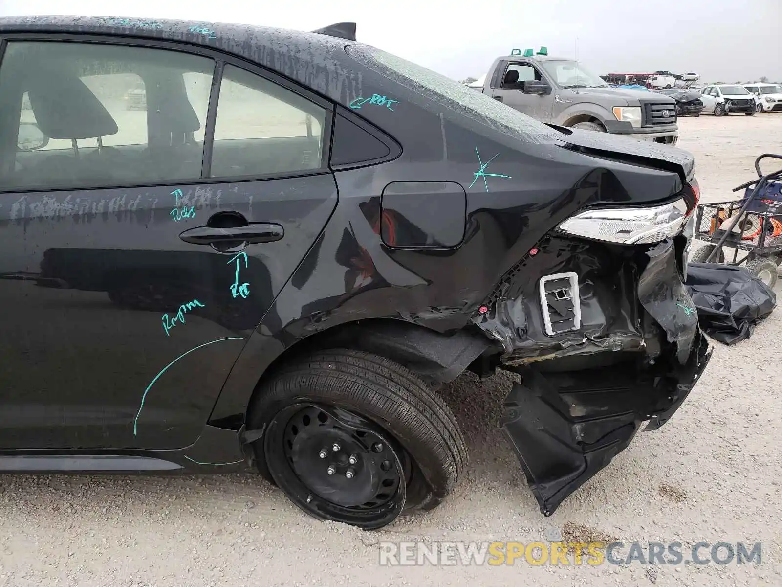 9 Photograph of a damaged car JTDEPMAE2MJ184733 TOYOTA COROLLA 2021