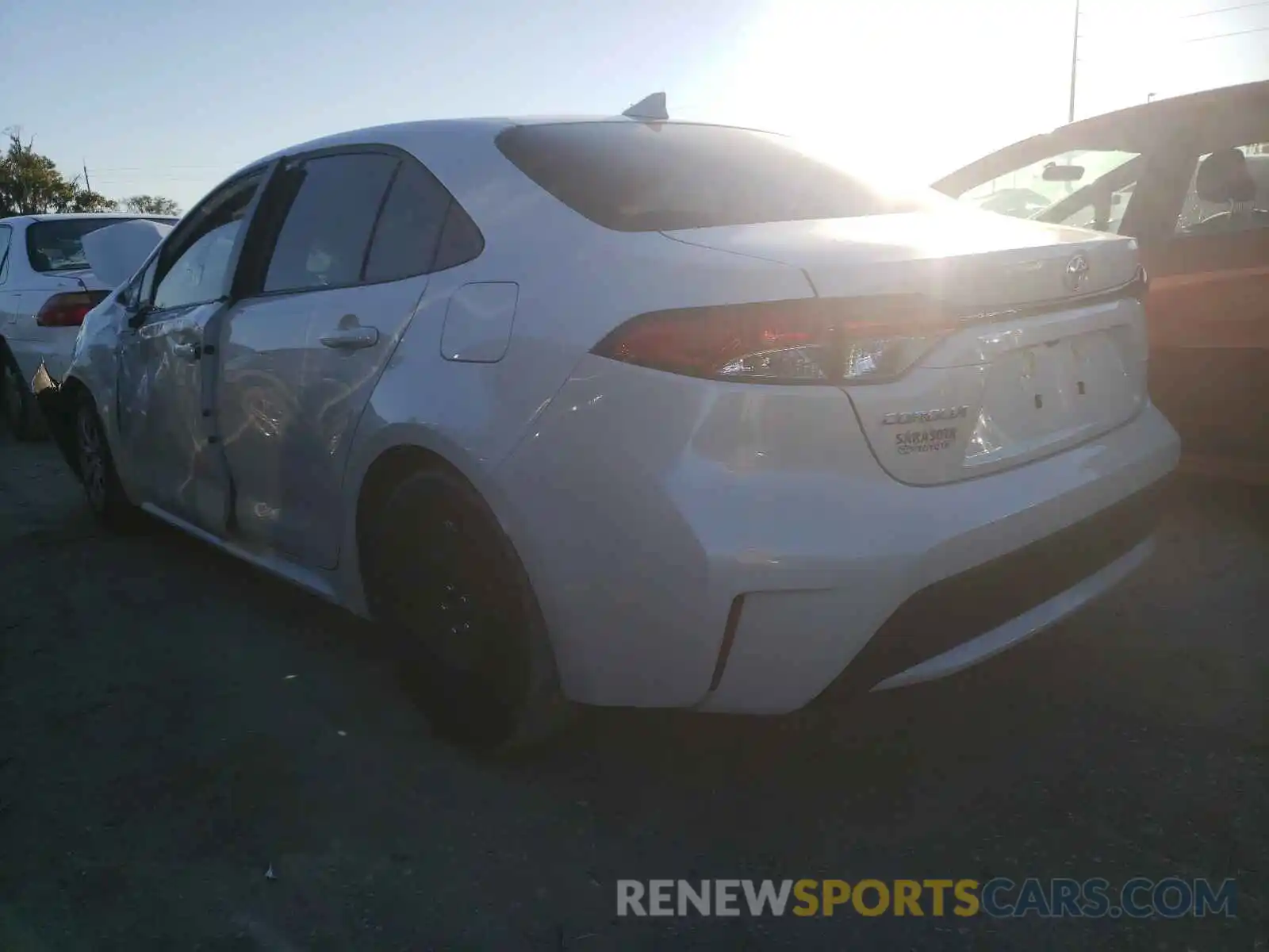 3 Photograph of a damaged car JTDEPMAE2MJ188118 TOYOTA COROLLA 2021