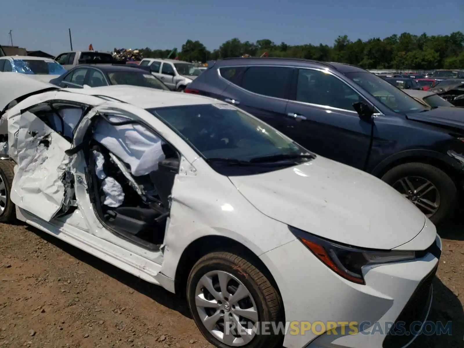 9 Photograph of a damaged car JTDEPMAE2MJ188135 TOYOTA COROLLA 2021