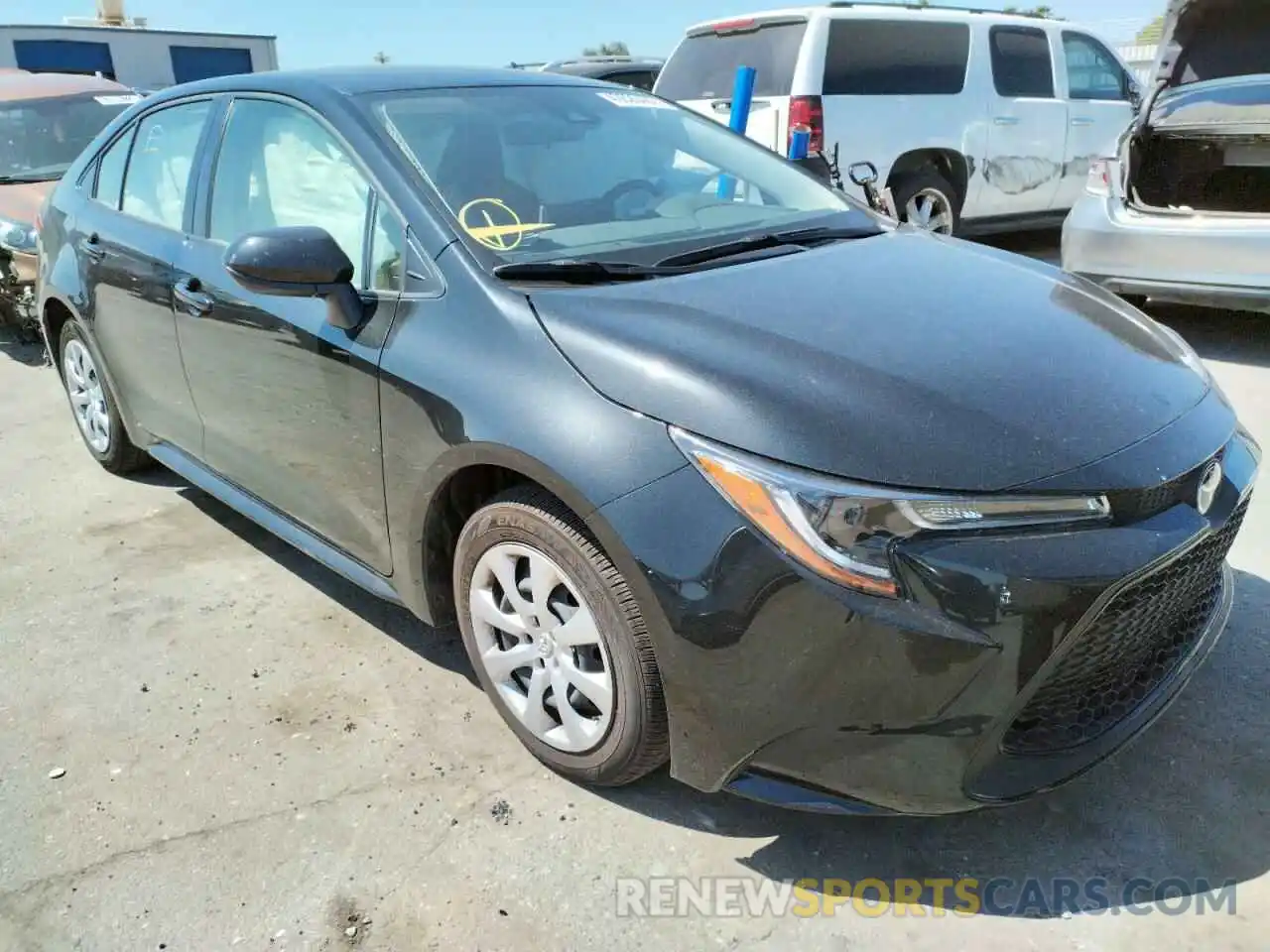 1 Photograph of a damaged car JTDEPMAE2MJ188197 TOYOTA COROLLA 2021