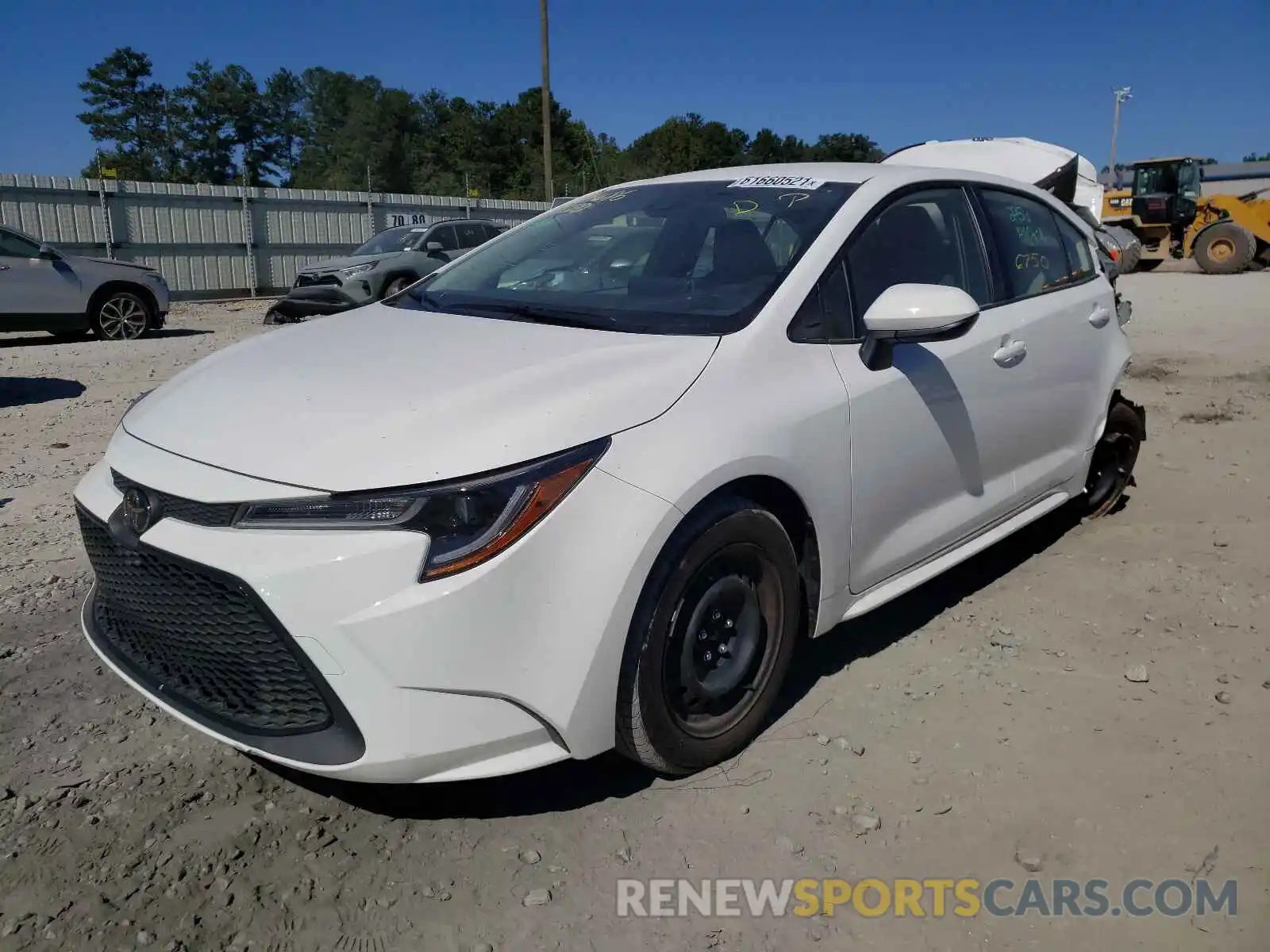 2 Photograph of a damaged car JTDEPMAE2MJ189835 TOYOTA COROLLA 2021