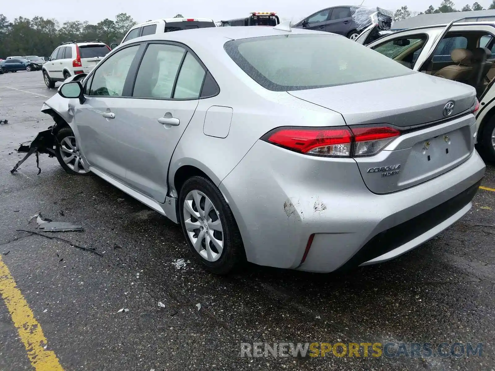 3 Photograph of a damaged car JTDEPMAE3MJ118112 TOYOTA COROLLA 2021