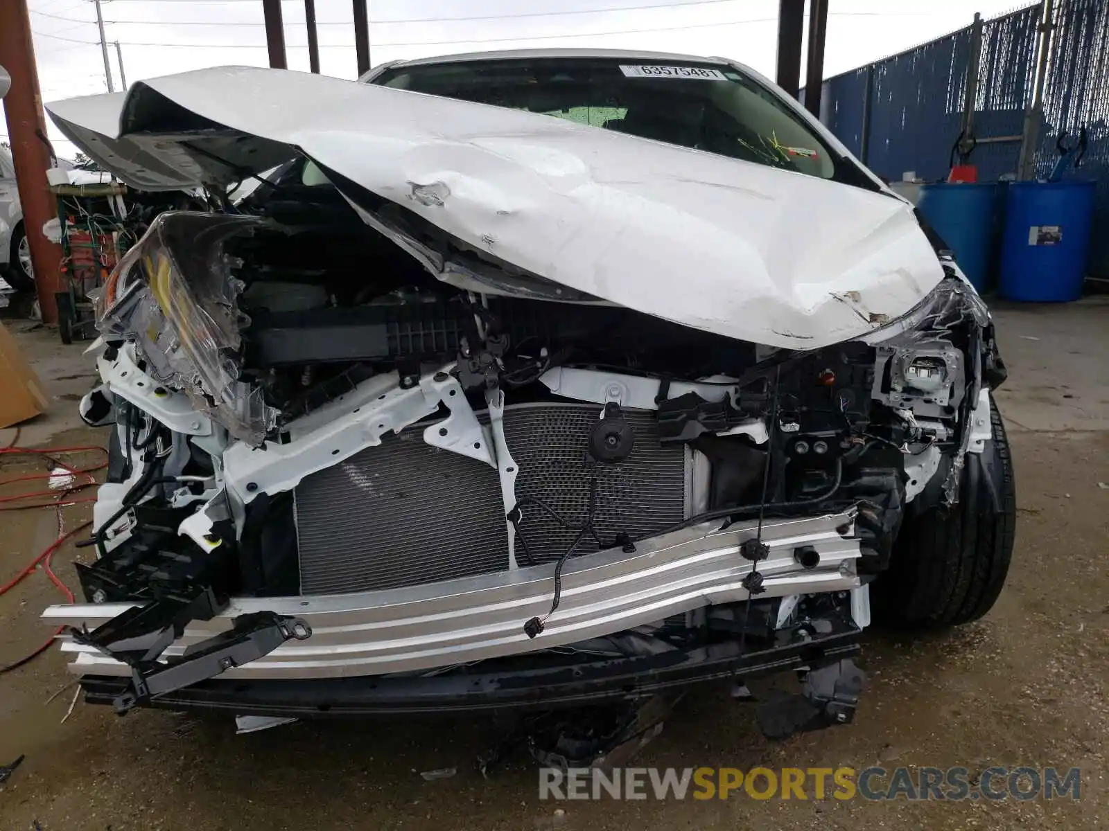 9 Photograph of a damaged car JTDEPMAE3MJ118207 TOYOTA COROLLA 2021