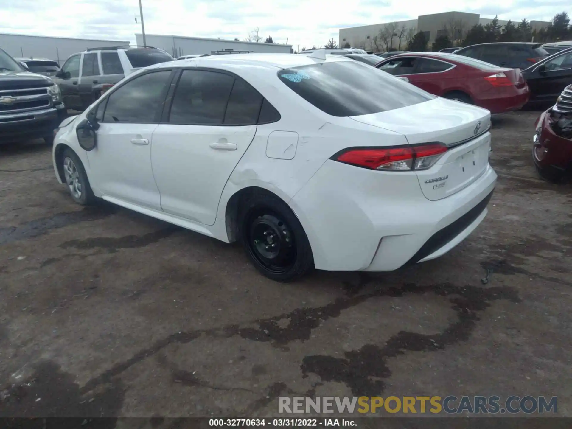 3 Photograph of a damaged car JTDEPMAE3MJ119034 TOYOTA COROLLA 2021