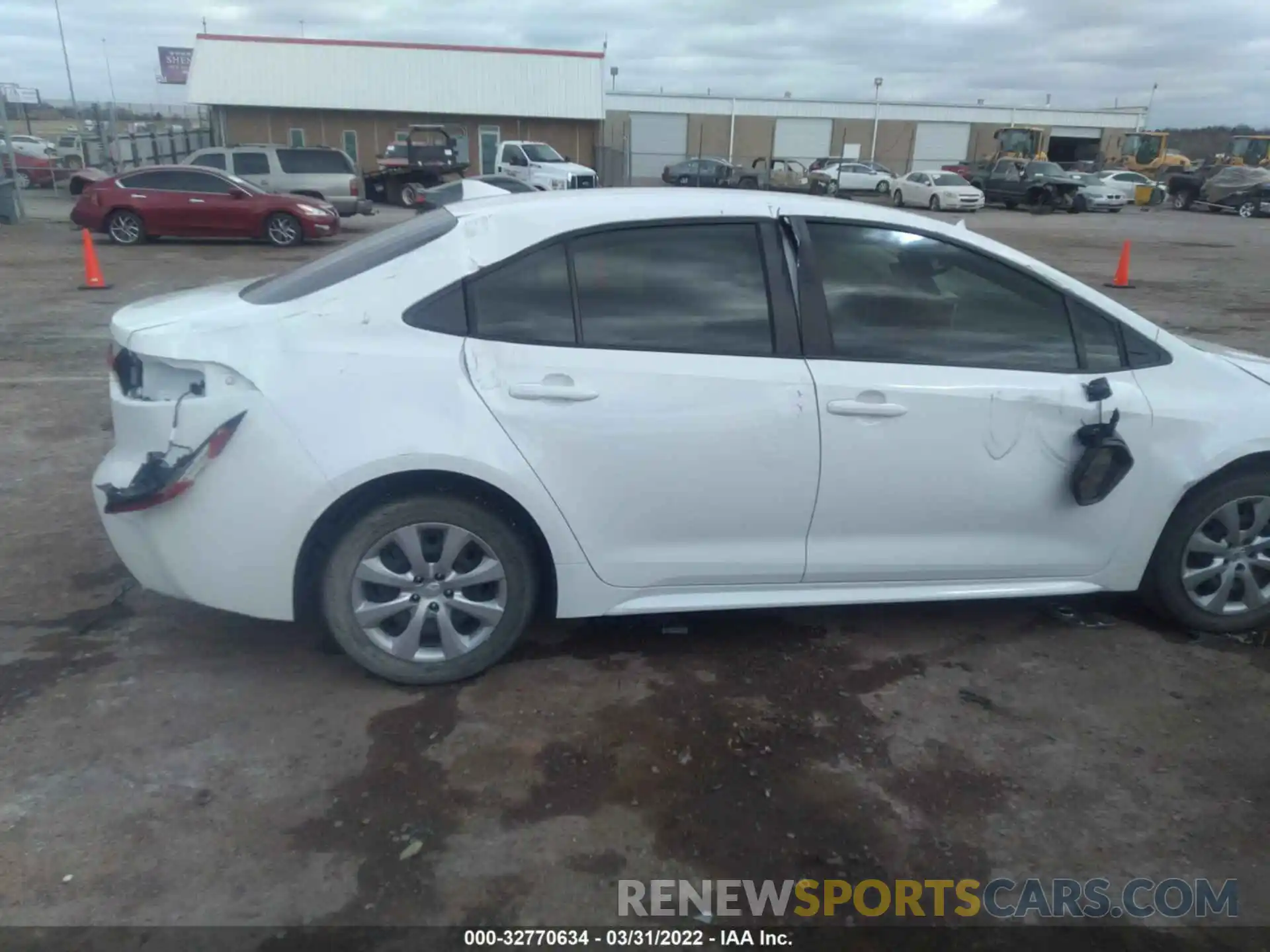 6 Photograph of a damaged car JTDEPMAE3MJ119034 TOYOTA COROLLA 2021